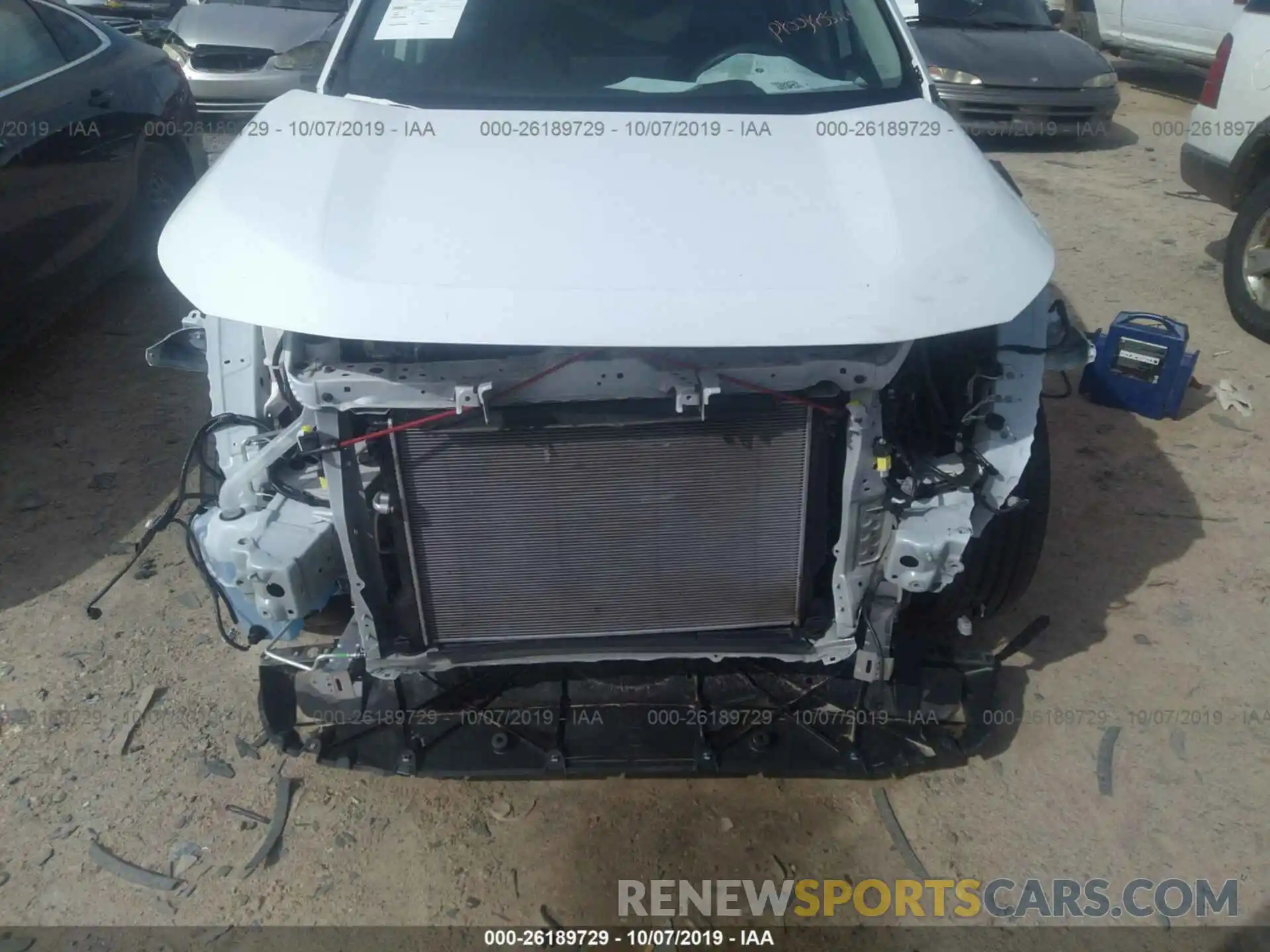 6 Photograph of a damaged car 2T3K1RFV3KW018052 TOYOTA RAV4 2019