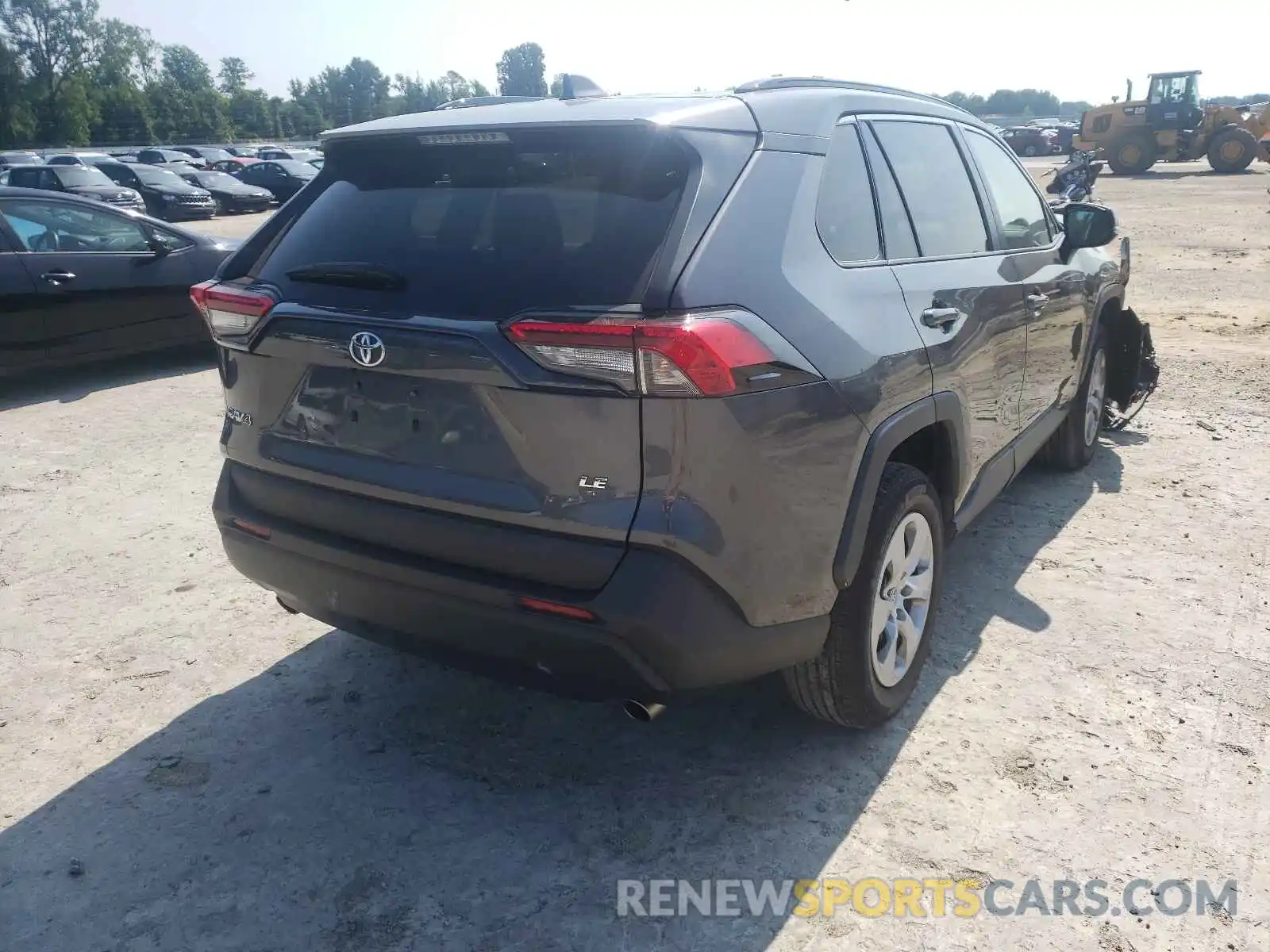 4 Photograph of a damaged car 2T3K1RFV3KW027141 TOYOTA RAV4 2019