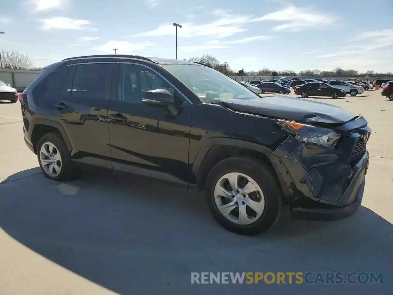 4 Photograph of a damaged car 2T3K1RFV3KW041248 TOYOTA RAV4 2019