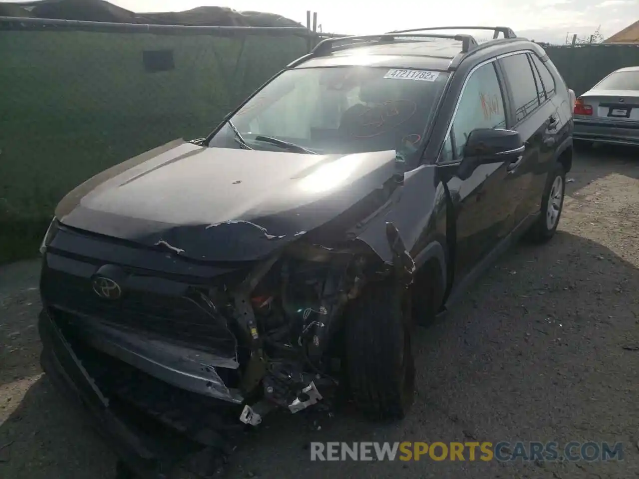 2 Photograph of a damaged car 2T3K1RFV4KC013010 TOYOTA RAV4 2019