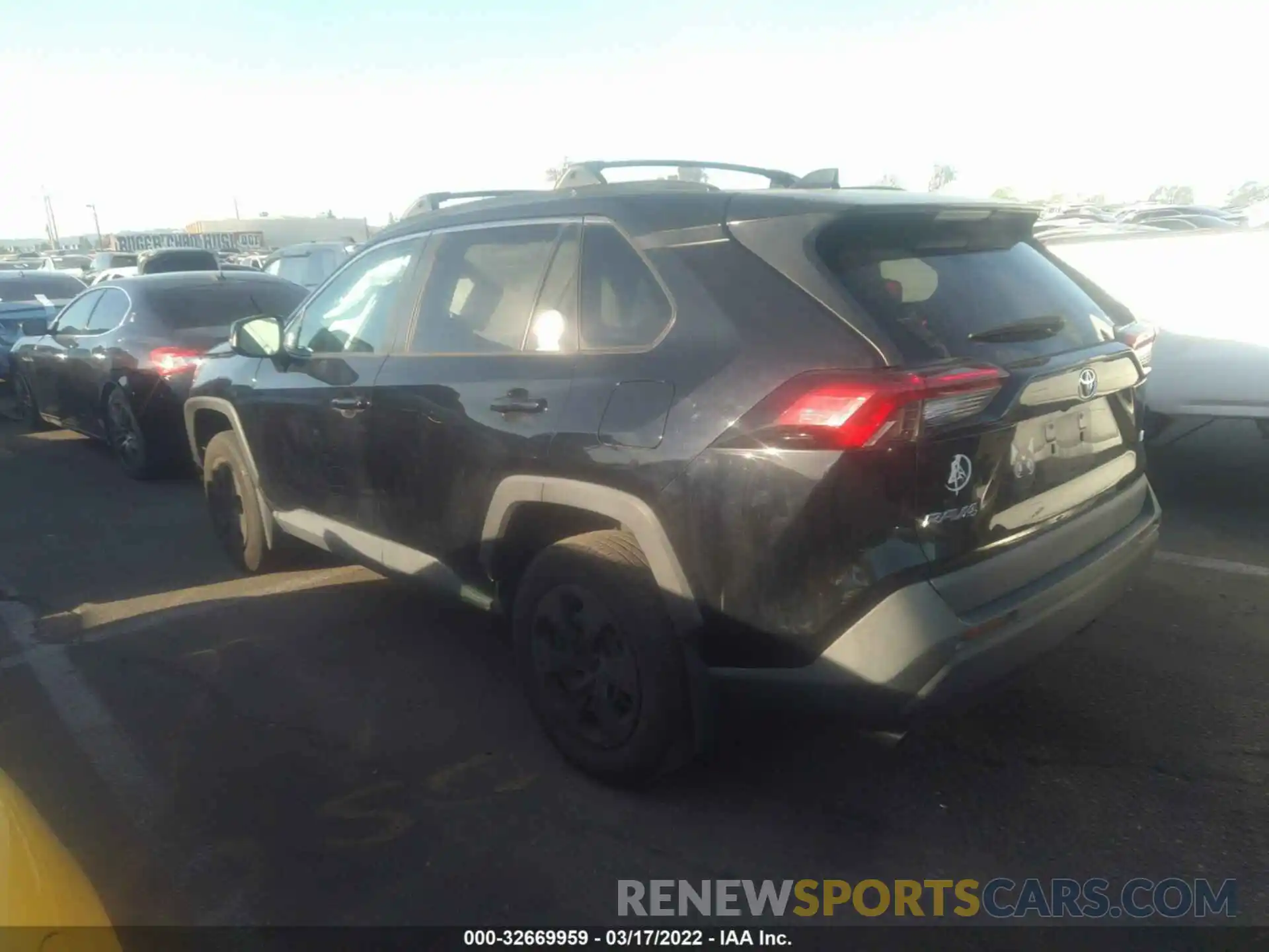 3 Photograph of a damaged car 2T3K1RFV4KC017056 TOYOTA RAV4 2019