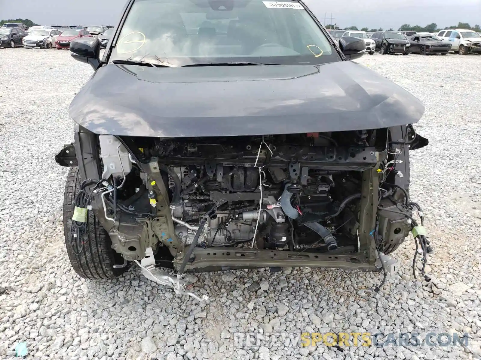 9 Photograph of a damaged car 2T3K1RFV4KW016164 TOYOTA RAV4 2019