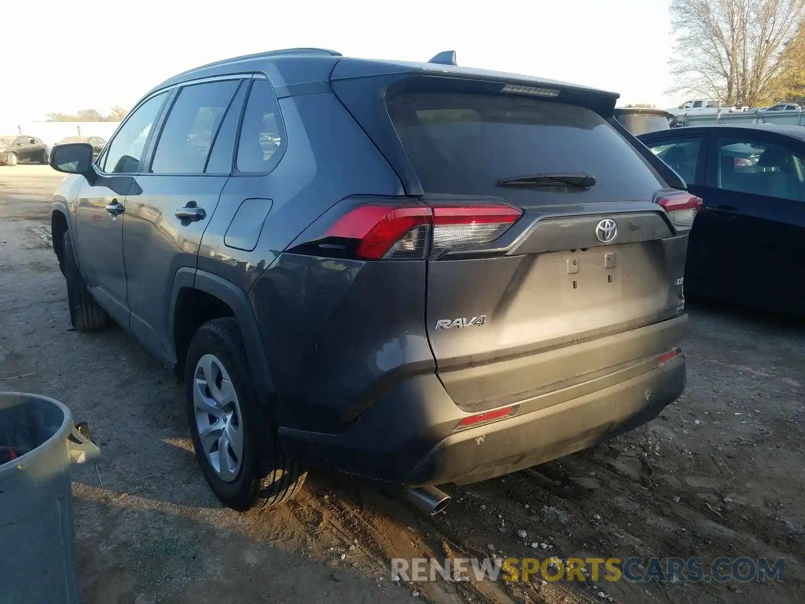 3 Фотография поврежденного автомобиля 2T3K1RFV4KW026371 TOYOTA RAV4 2019