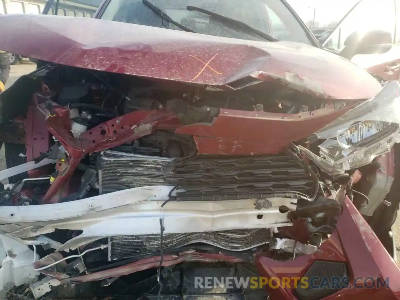 7 Photograph of a damaged car 2T3K1RFV4KW036396 TOYOTA RAV4 2019