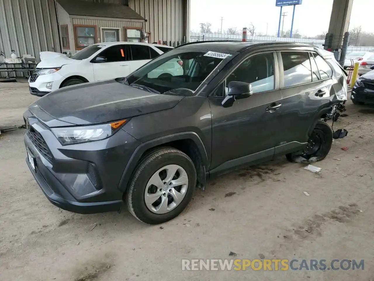 1 Photograph of a damaged car 2T3K1RFV4KW040352 TOYOTA RAV4 2019