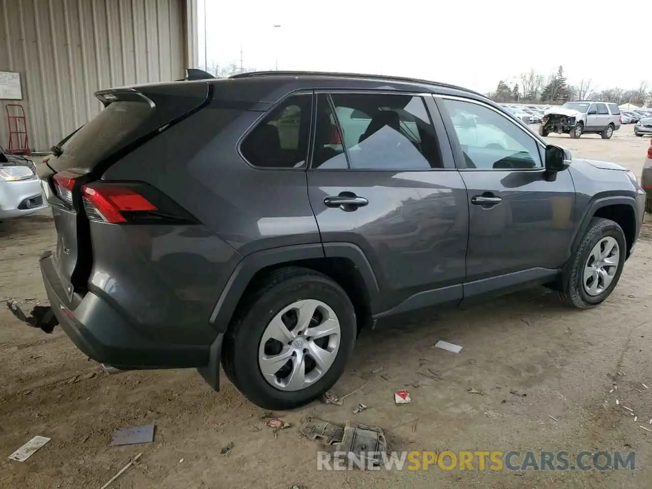 3 Photograph of a damaged car 2T3K1RFV4KW040352 TOYOTA RAV4 2019