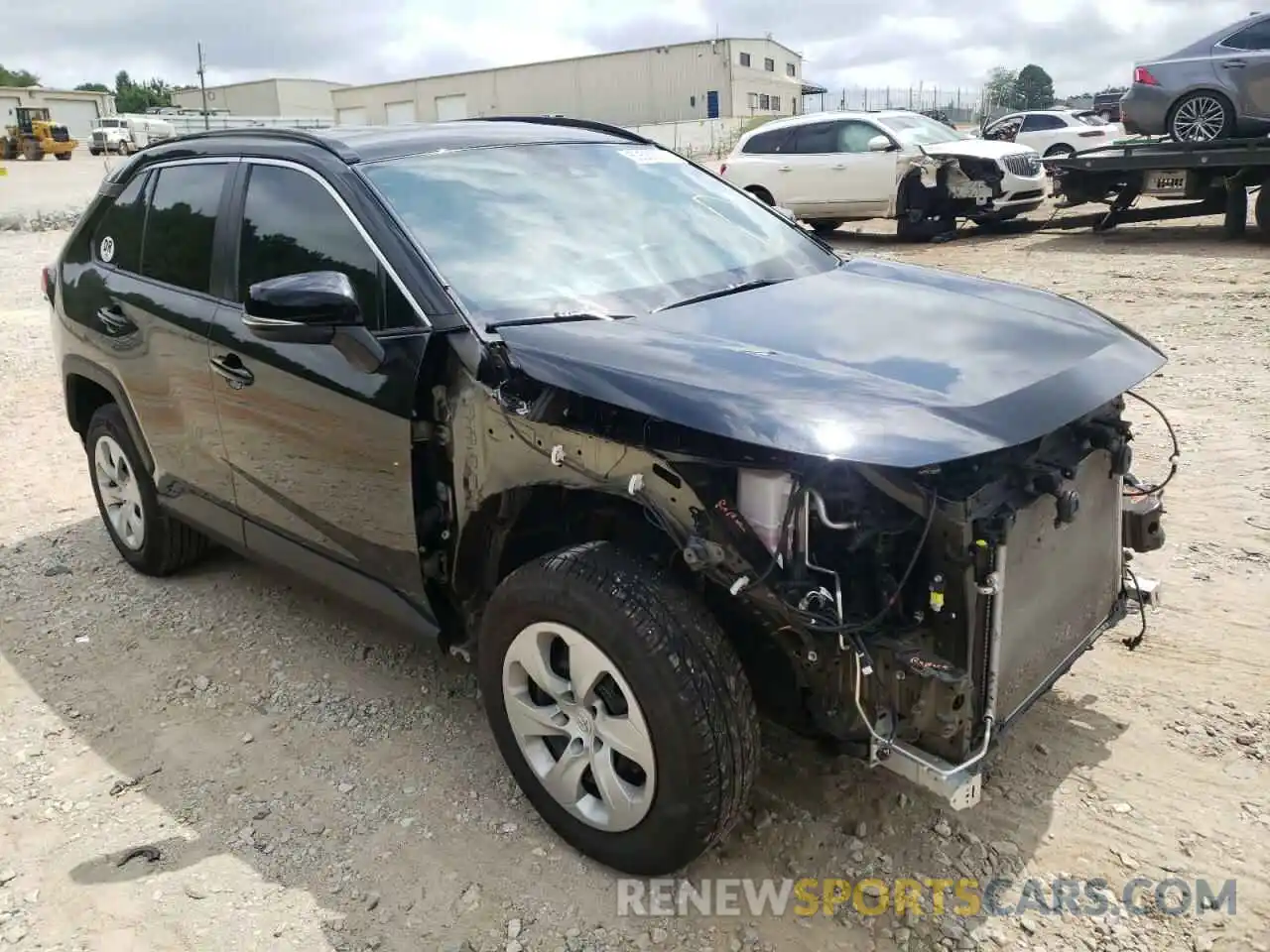 1 Photograph of a damaged car 2T3K1RFV5KC027725 TOYOTA RAV4 2019