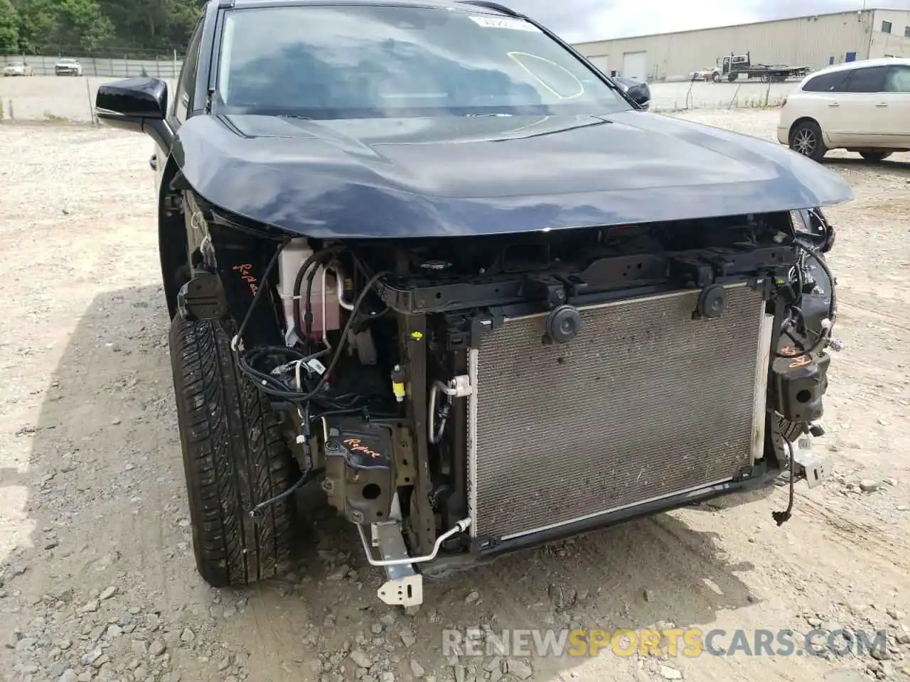 9 Photograph of a damaged car 2T3K1RFV5KC027725 TOYOTA RAV4 2019