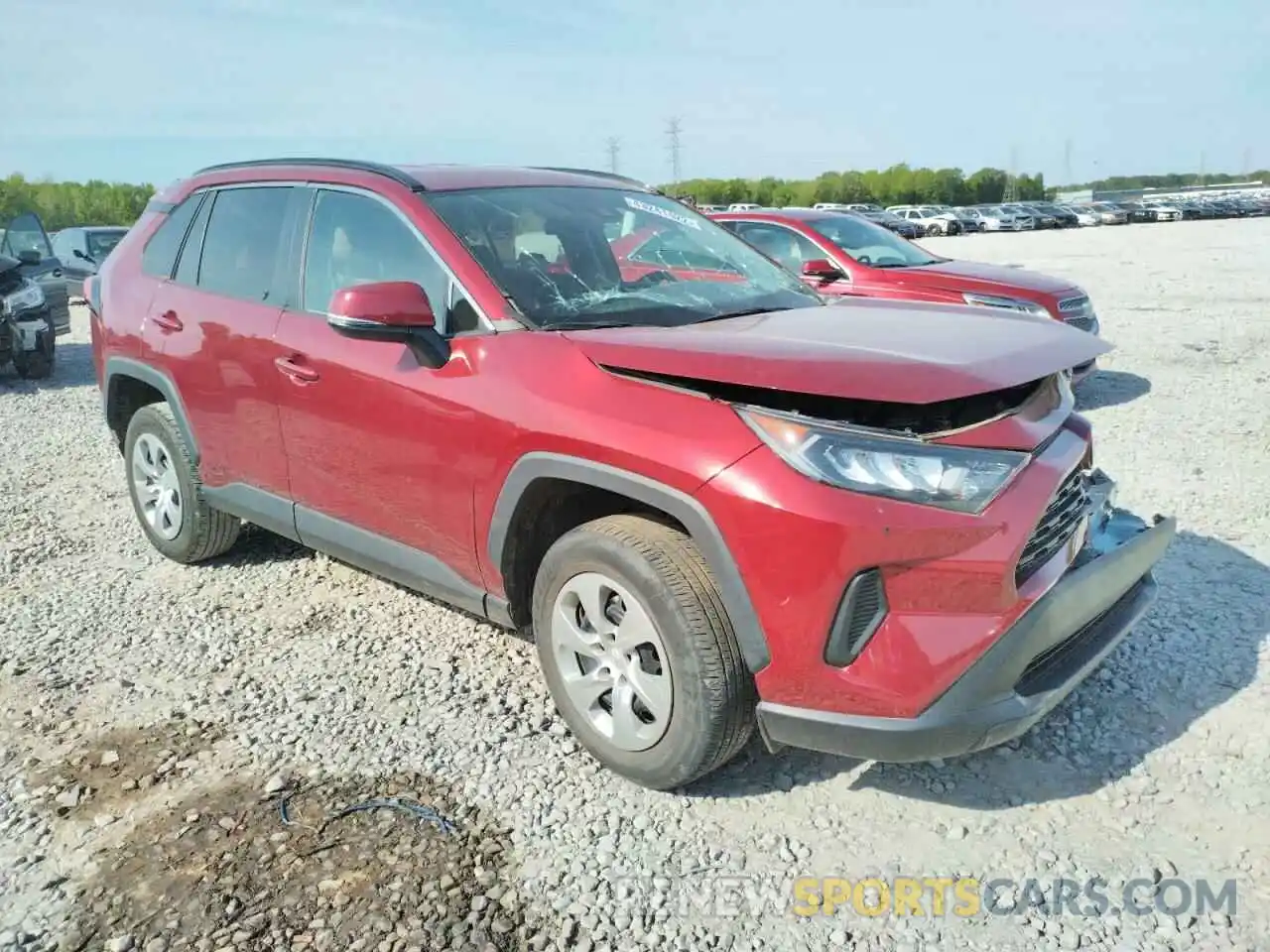 1 Фотография поврежденного автомобиля 2T3K1RFV5KW001723 TOYOTA RAV4 2019