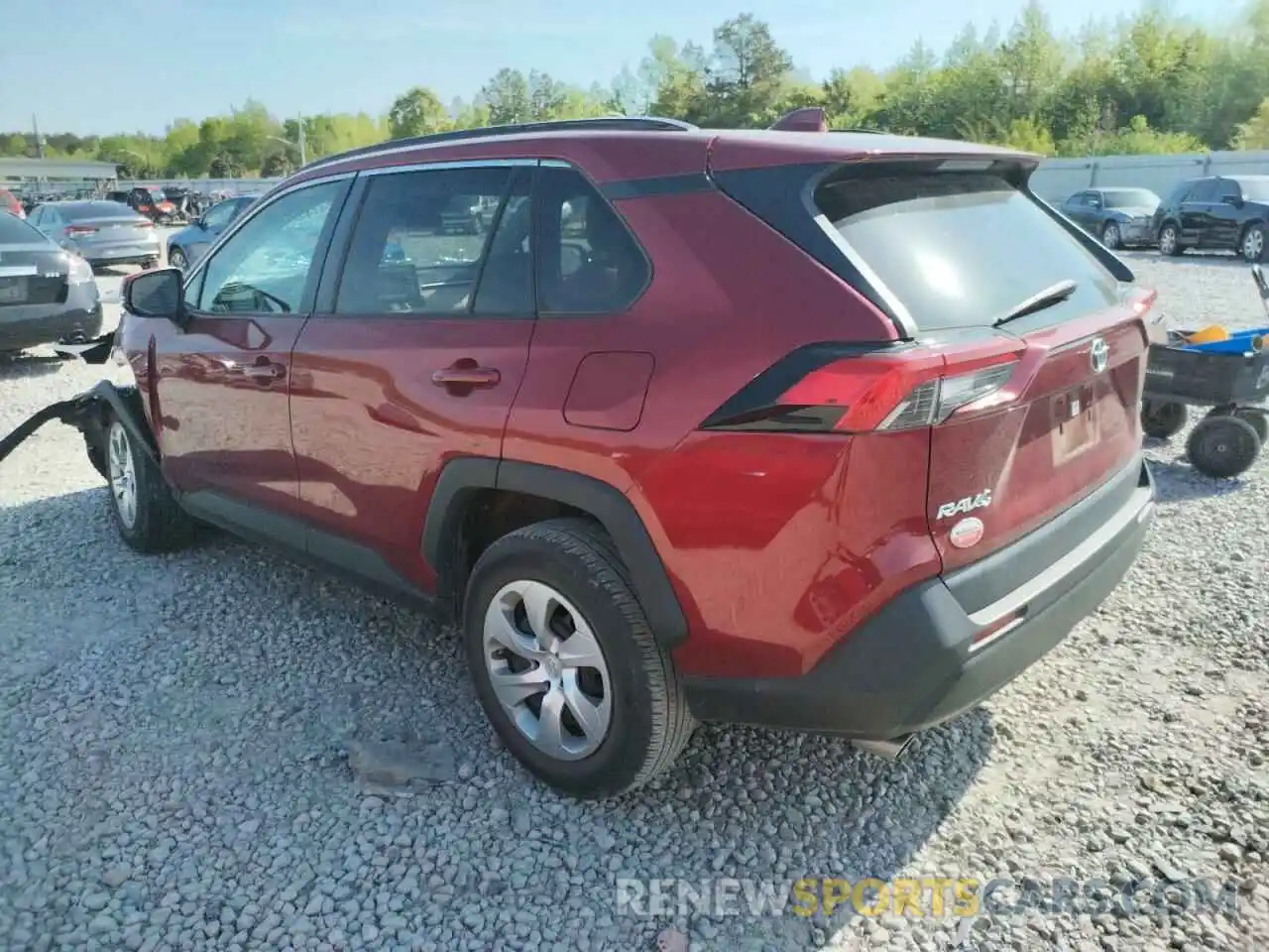 3 Photograph of a damaged car 2T3K1RFV5KW001723 TOYOTA RAV4 2019