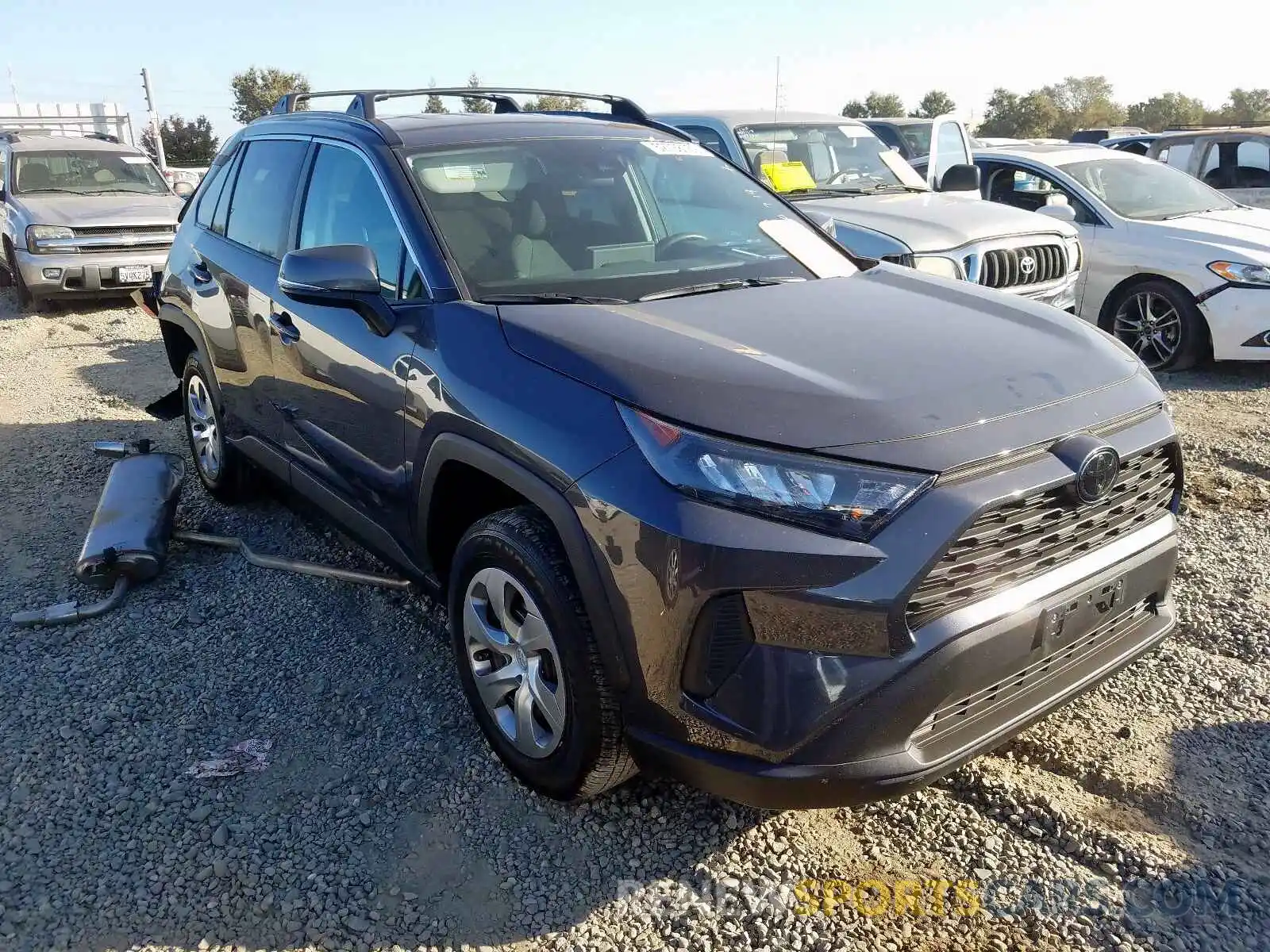 1 Photograph of a damaged car 2T3K1RFV5KW012561 TOYOTA RAV4 2019