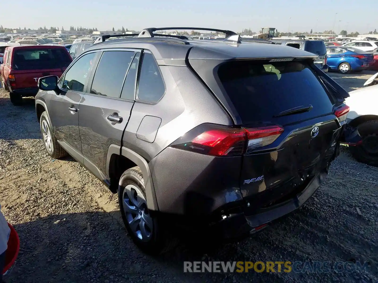 3 Photograph of a damaged car 2T3K1RFV5KW012561 TOYOTA RAV4 2019