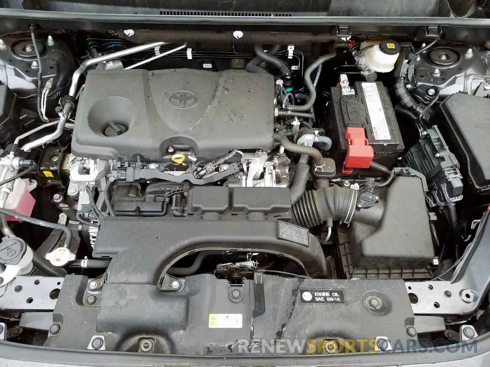 7 Photograph of a damaged car 2T3K1RFV5KW034317 TOYOTA RAV4 2019