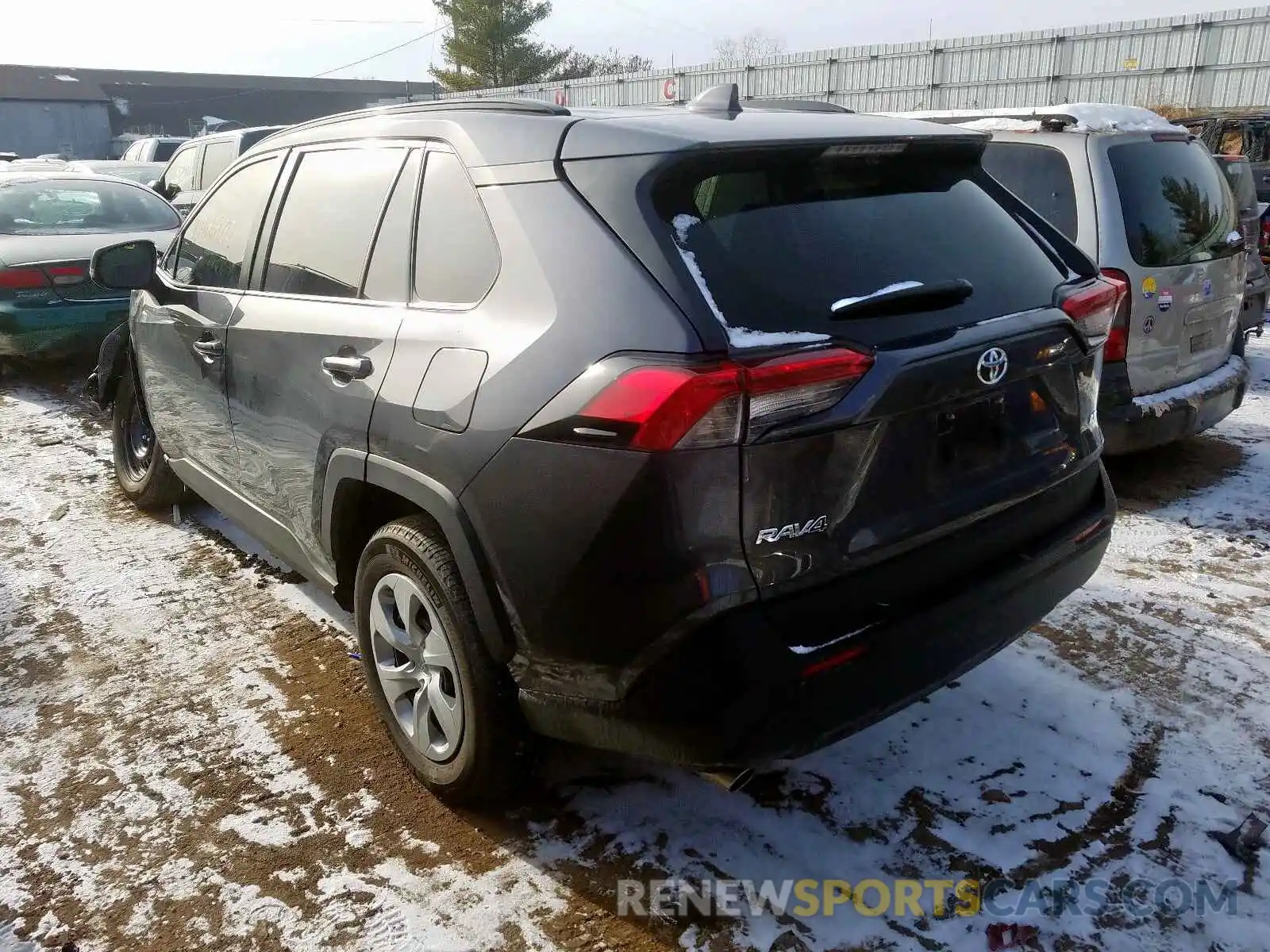 3 Фотография поврежденного автомобиля 2T3K1RFV5KW037900 TOYOTA RAV4 2019