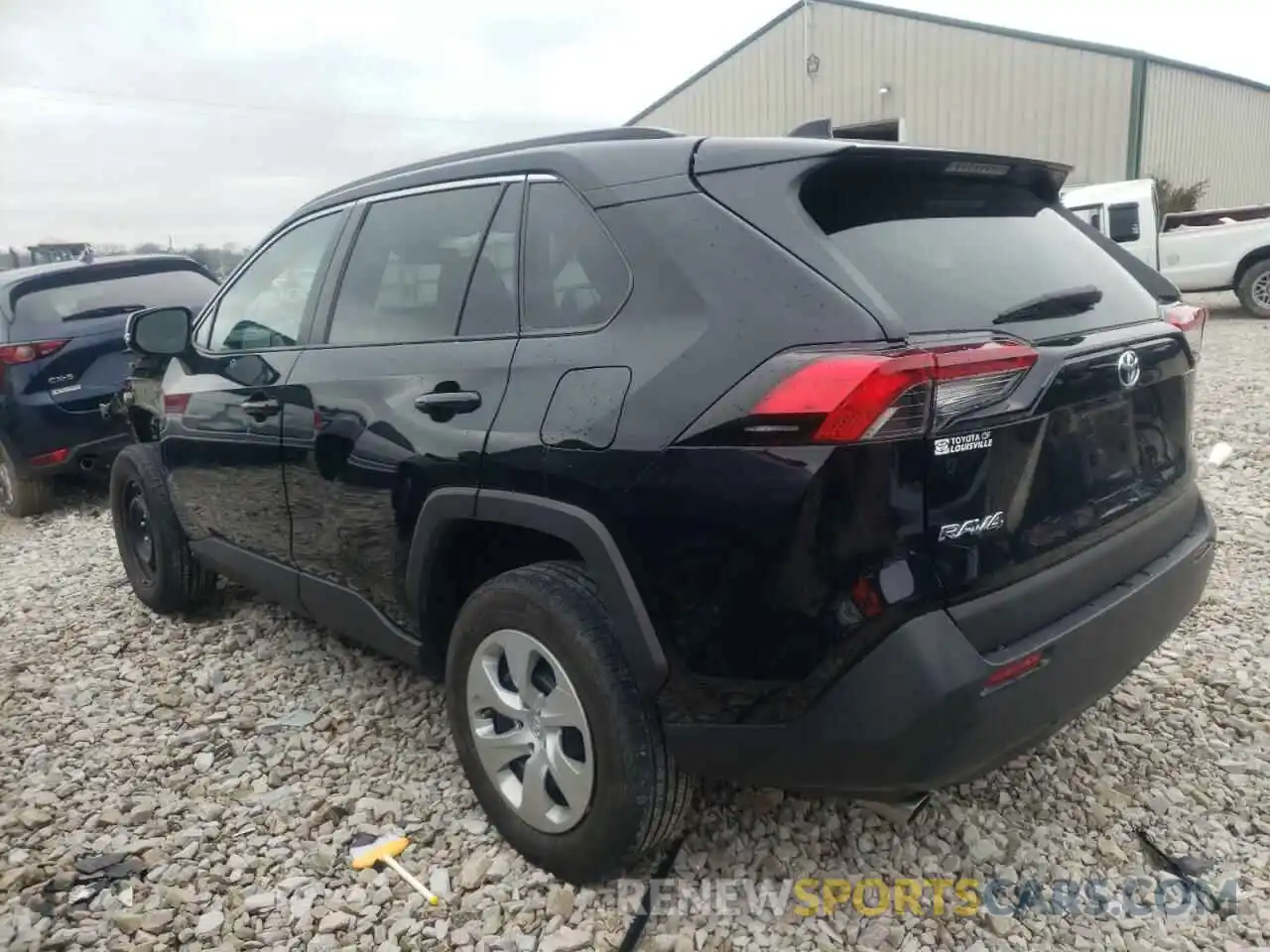 3 Photograph of a damaged car 2T3K1RFV5KW038187 TOYOTA RAV4 2019