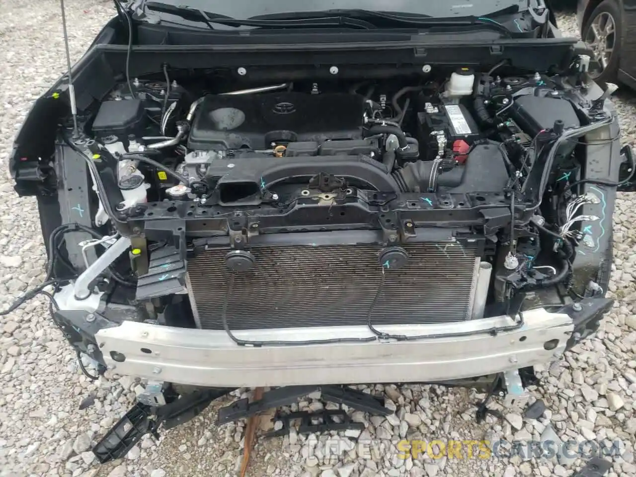 7 Photograph of a damaged car 2T3K1RFV5KW038187 TOYOTA RAV4 2019