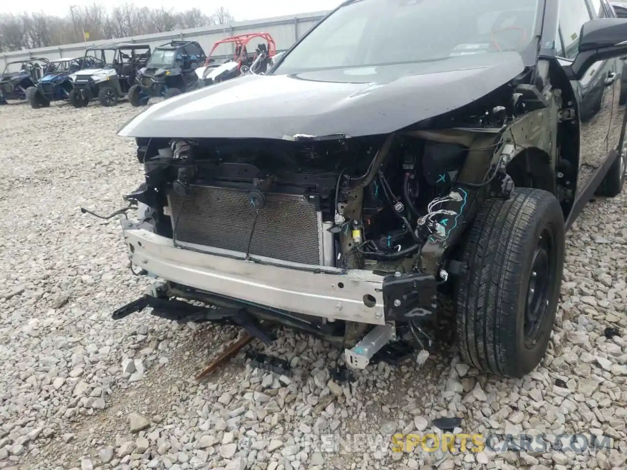 9 Photograph of a damaged car 2T3K1RFV5KW038187 TOYOTA RAV4 2019