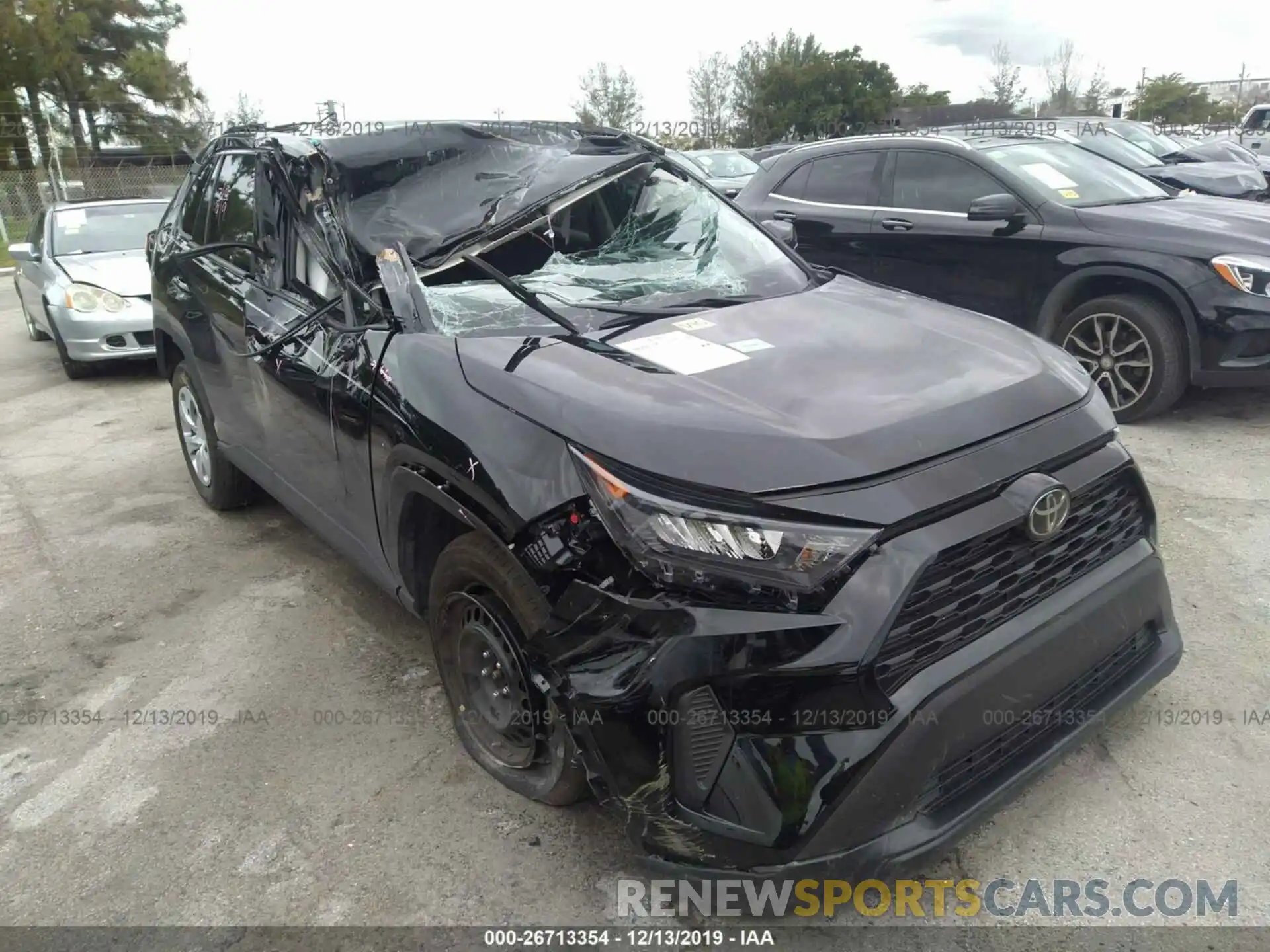 6 Photograph of a damaged car 2T3K1RFV5KW040389 TOYOTA RAV4 2019