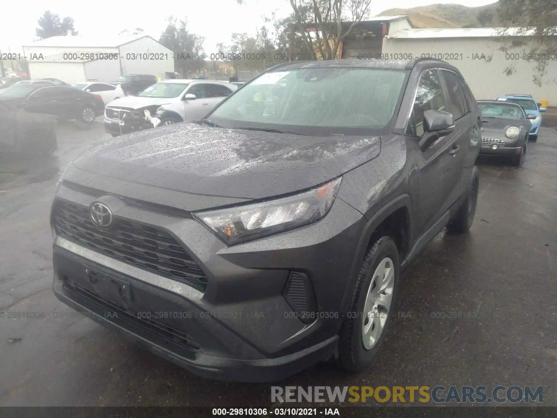 2 Photograph of a damaged car 2T3K1RFV6KW004985 TOYOTA RAV4 2019