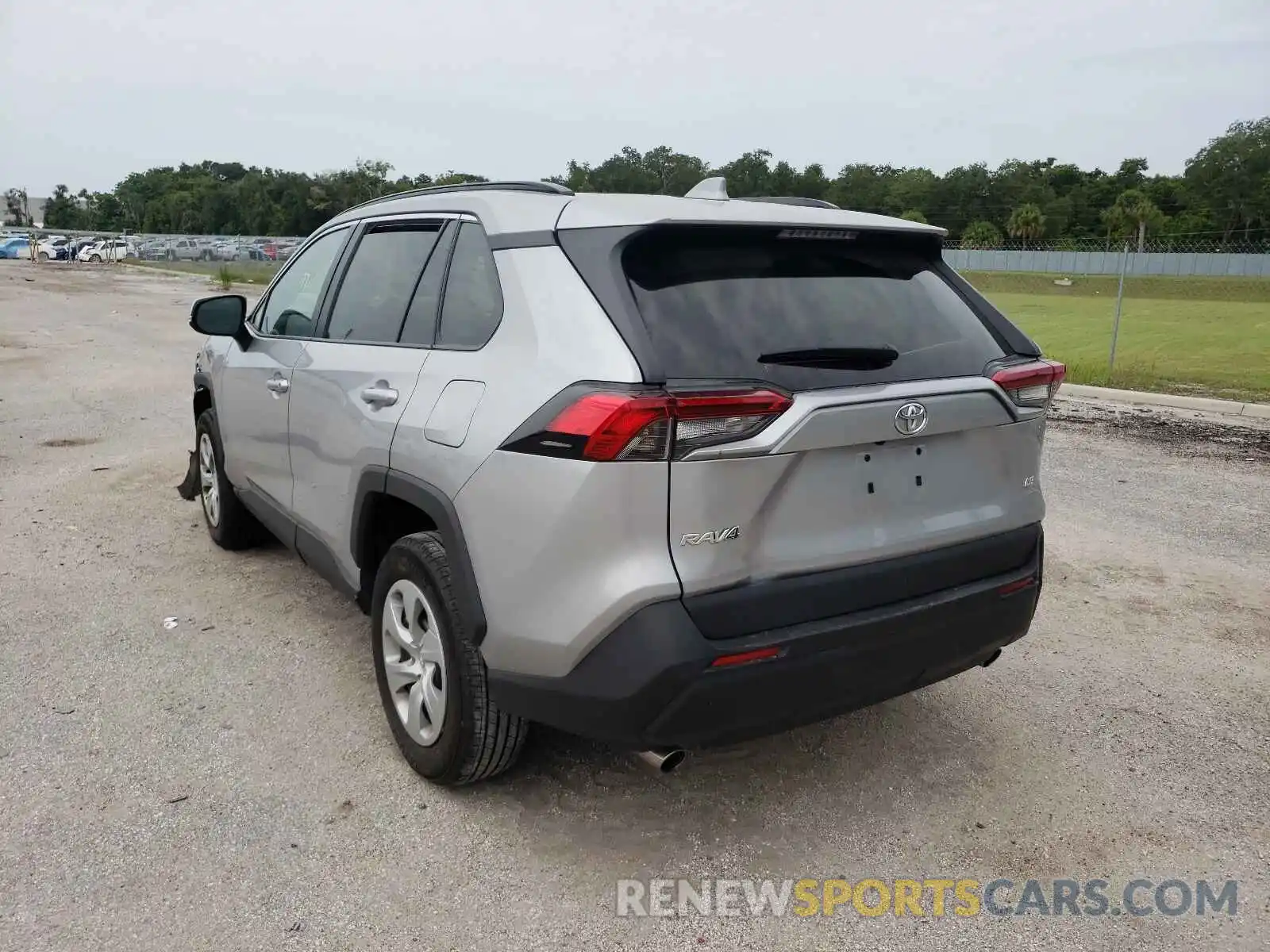 3 Photograph of a damaged car 2T3K1RFV6KW038196 TOYOTA RAV4 2019