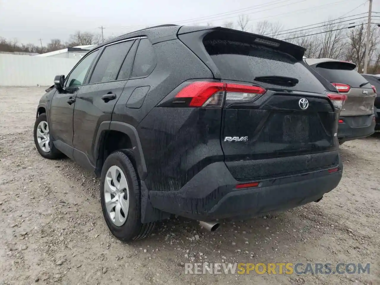 3 Photograph of a damaged car 2T3K1RFV6KW052020 TOYOTA RAV4 2019