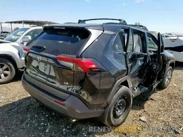 4 Photograph of a damaged car 2T3K1RFV7KC009369 TOYOTA RAV4 2019