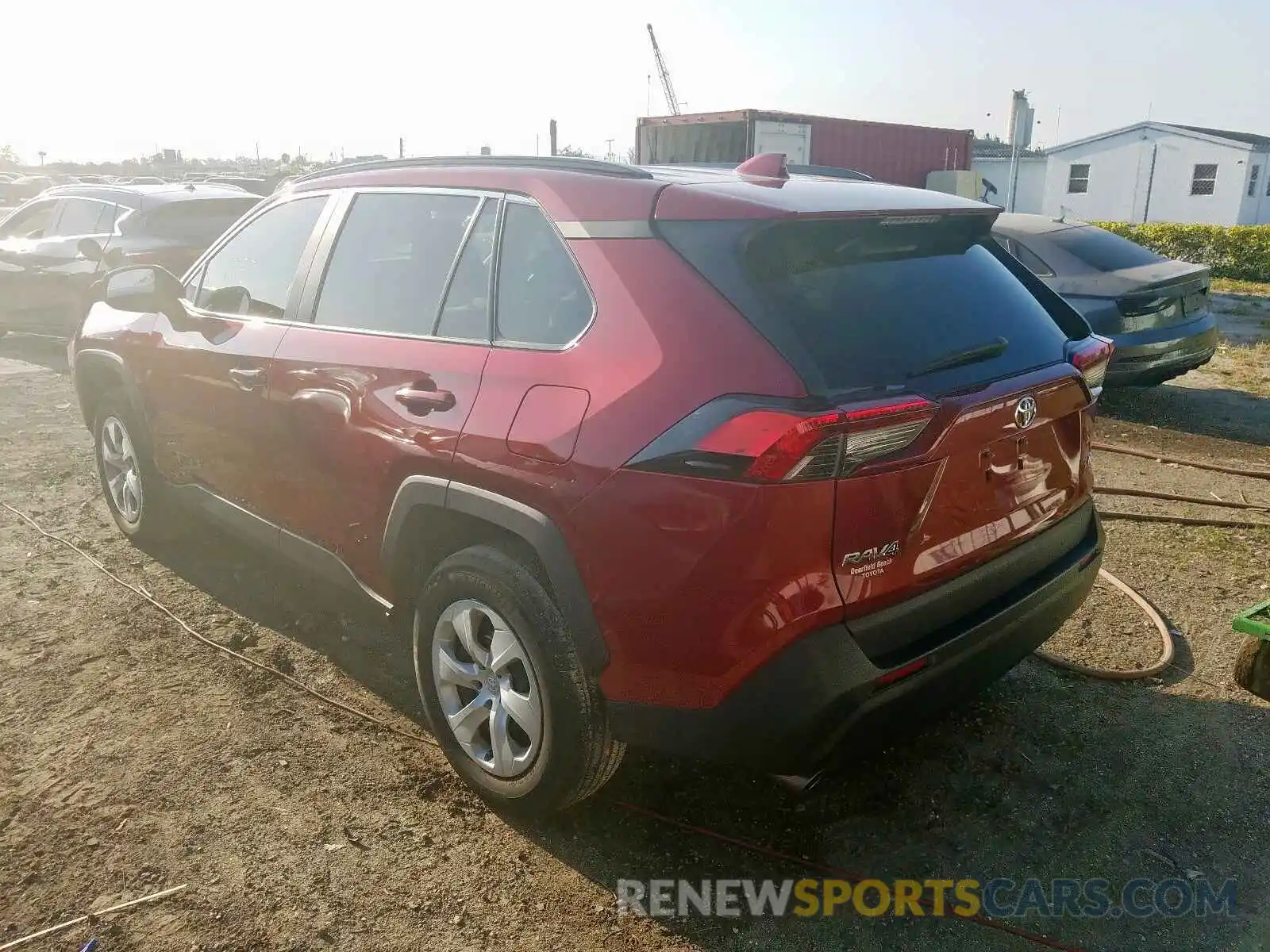 3 Photograph of a damaged car 2T3K1RFV7KW035498 TOYOTA RAV4 2019