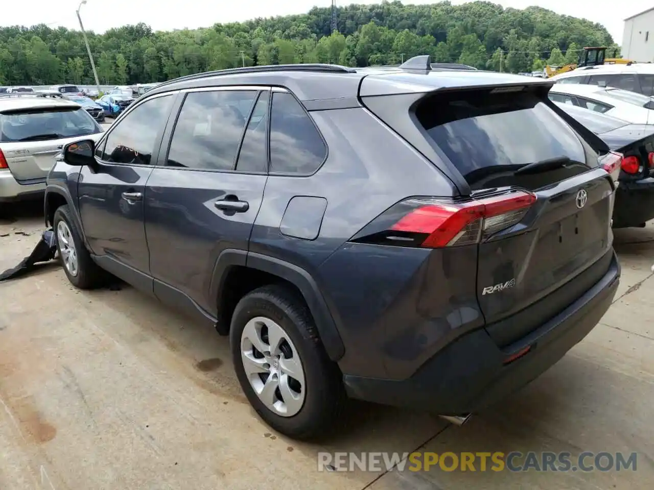 3 Photograph of a damaged car 2T3K1RFV7KW036411 TOYOTA RAV4 2019