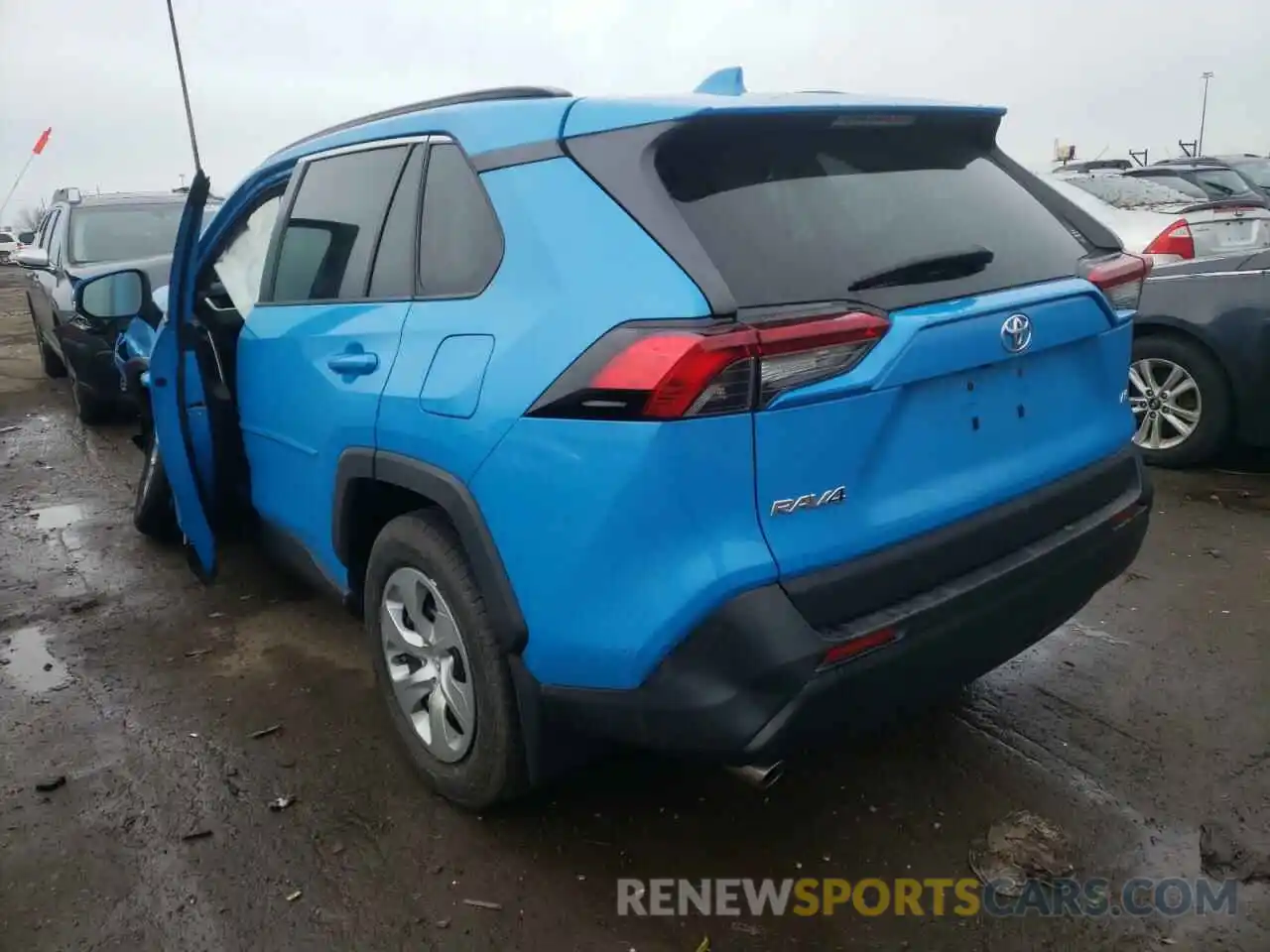 3 Photograph of a damaged car 2T3K1RFV7KW036523 TOYOTA RAV4 2019