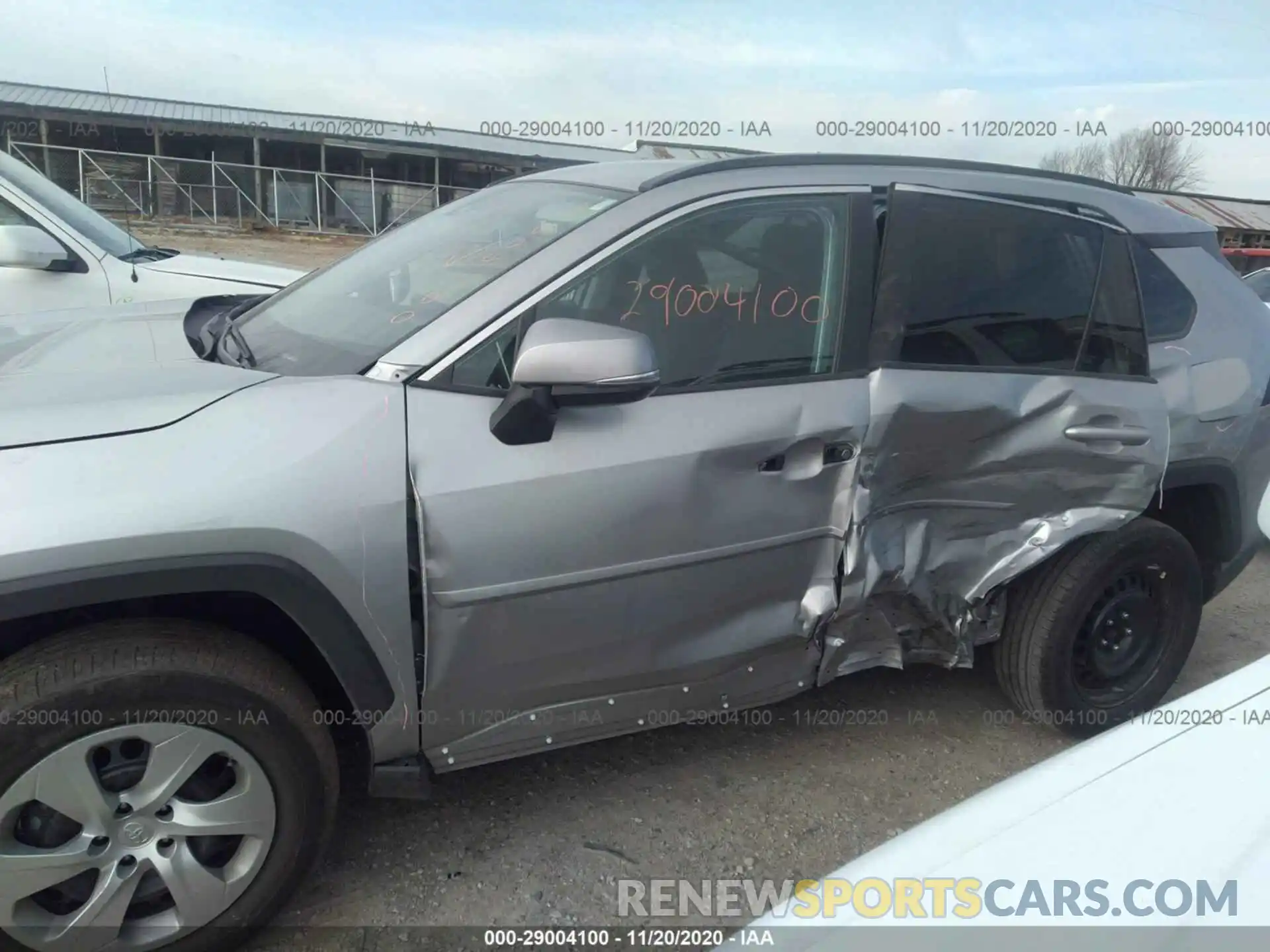 6 Photograph of a damaged car 2T3K1RFV7KW040328 TOYOTA RAV4 2019