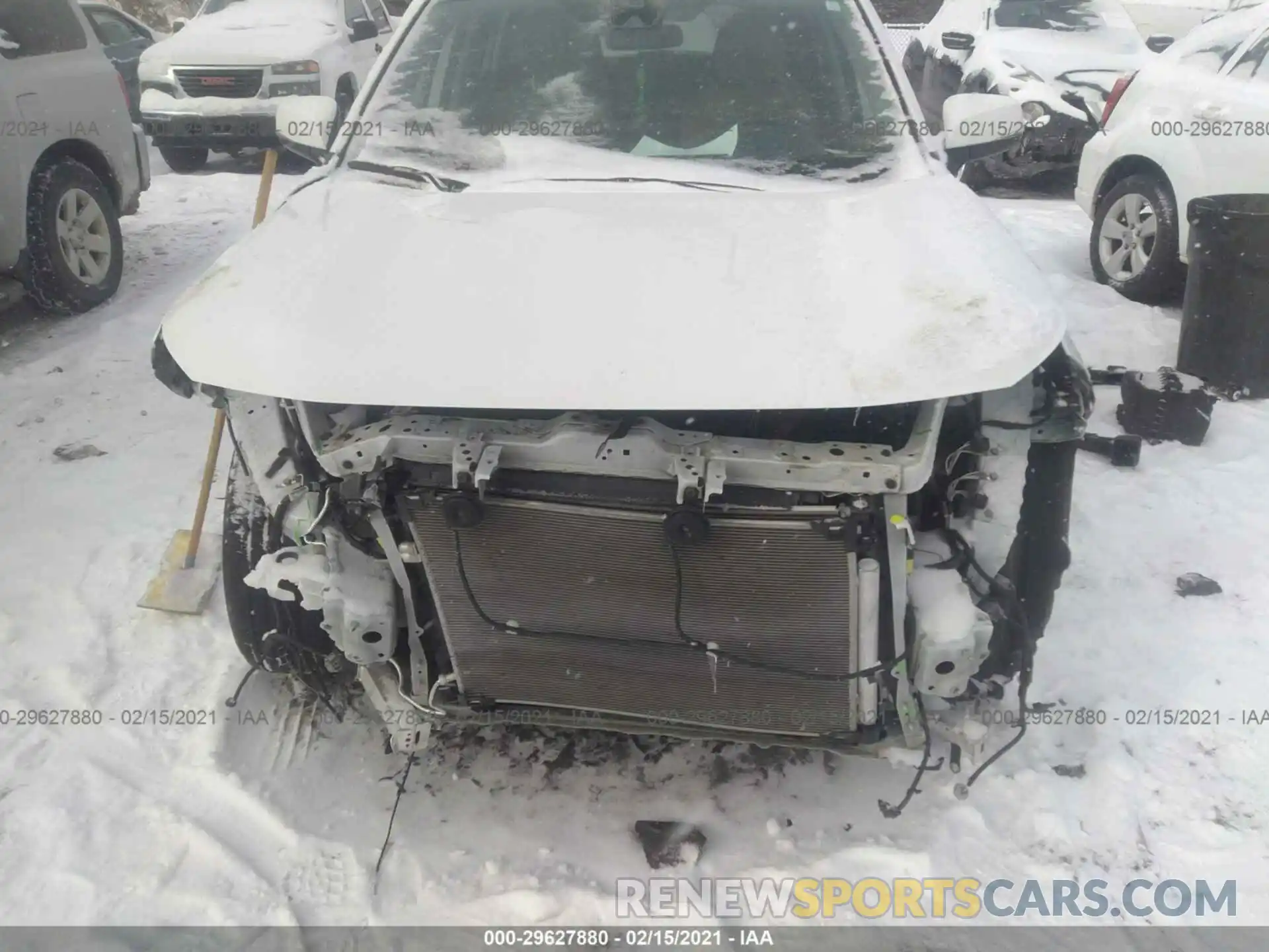 6 Photograph of a damaged car 2T3K1RFV7KW054259 TOYOTA RAV4 2019