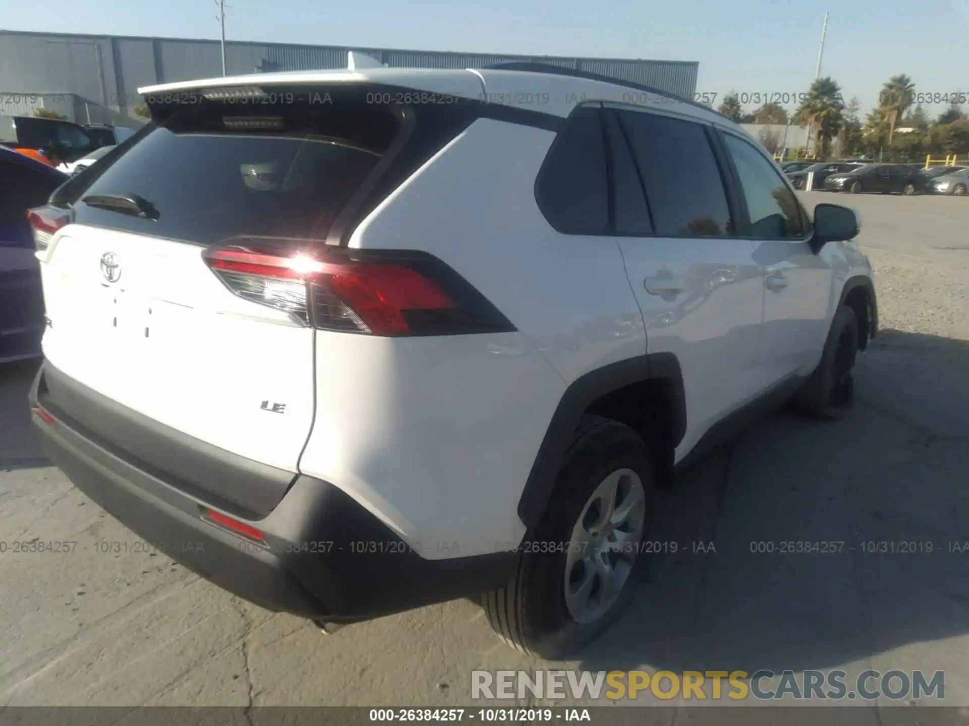 4 Photograph of a damaged car 2T3K1RFV8KC020851 TOYOTA RAV4 2019