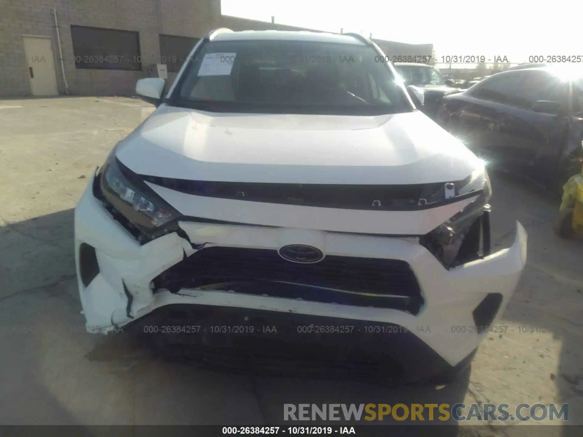 6 Photograph of a damaged car 2T3K1RFV8KC020851 TOYOTA RAV4 2019