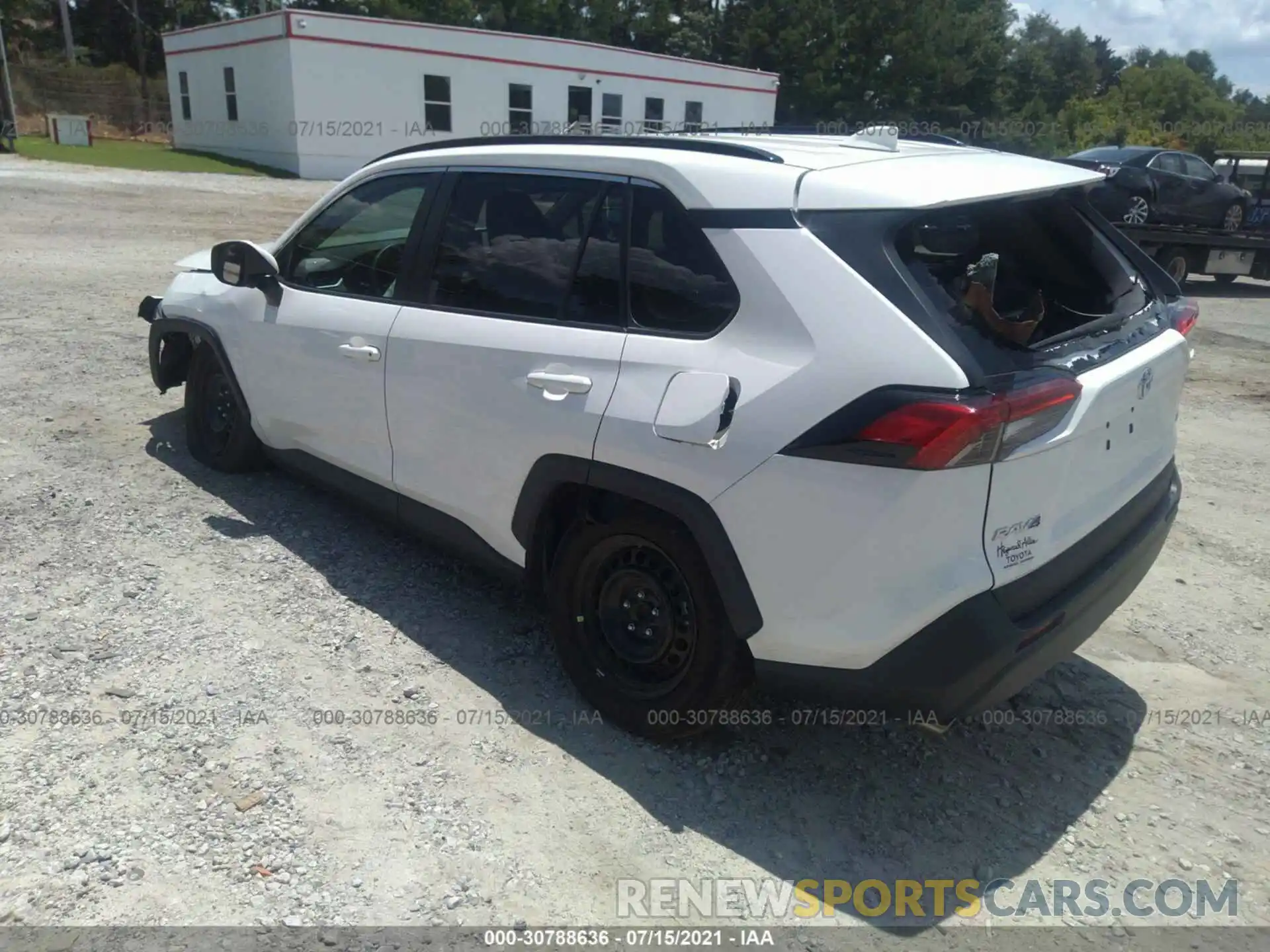 3 Photograph of a damaged car 2T3K1RFV8KW020931 TOYOTA RAV4 2019