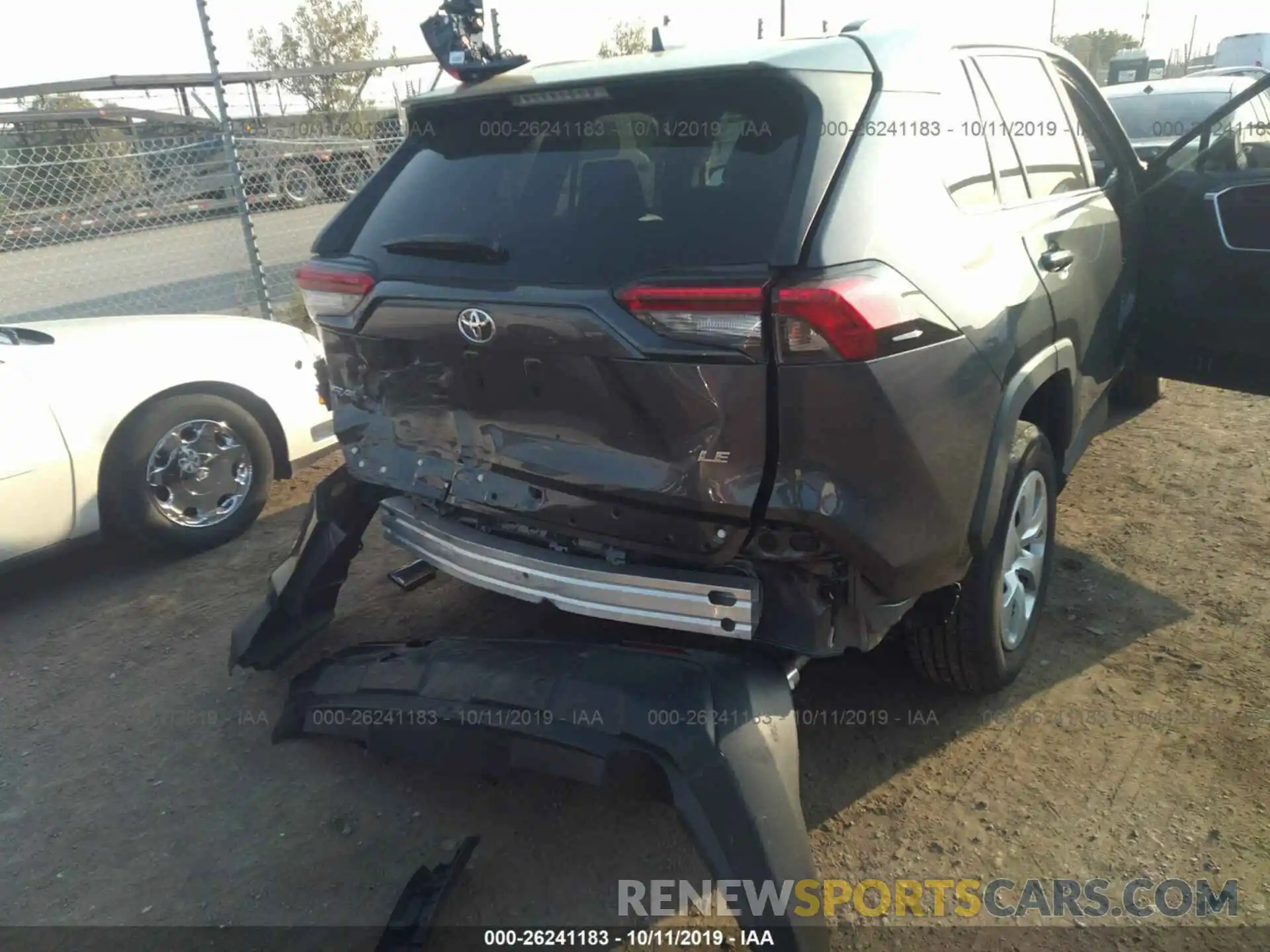 6 Photograph of a damaged car 2T3K1RFV8KW022422 TOYOTA RAV4 2019