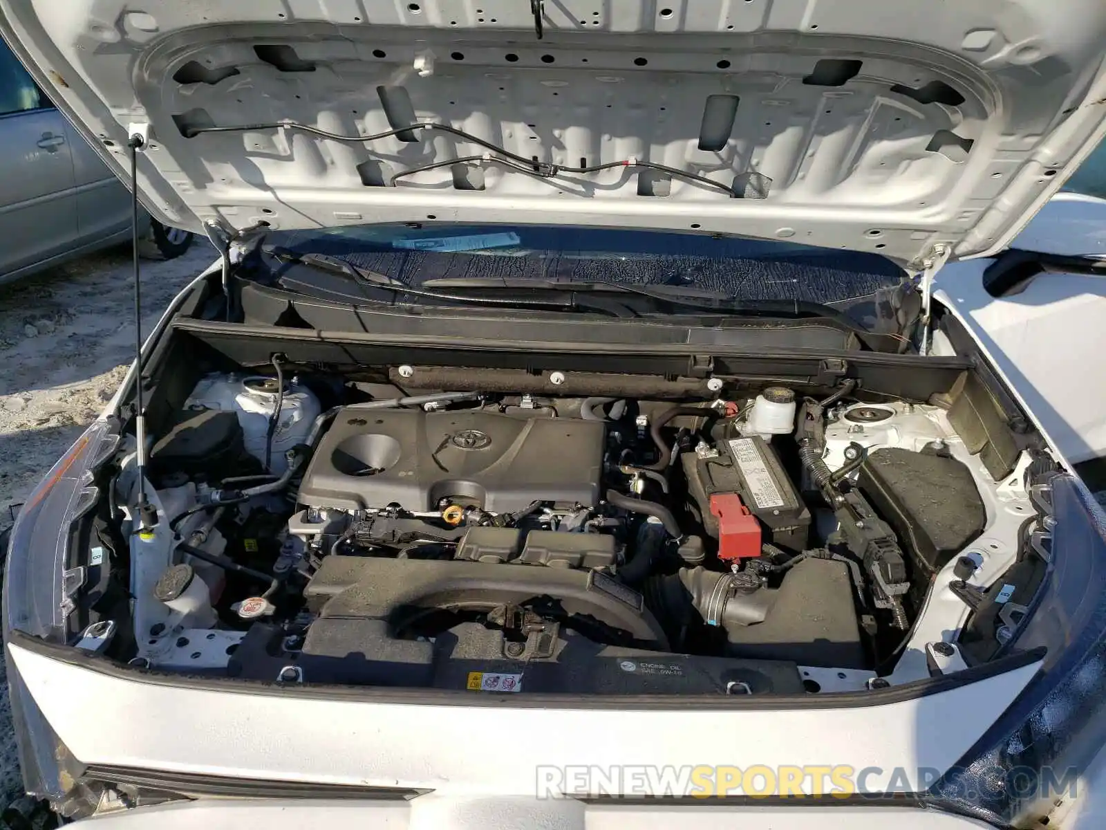 7 Photograph of a damaged car 2T3K1RFV8KW034926 TOYOTA RAV4 2019