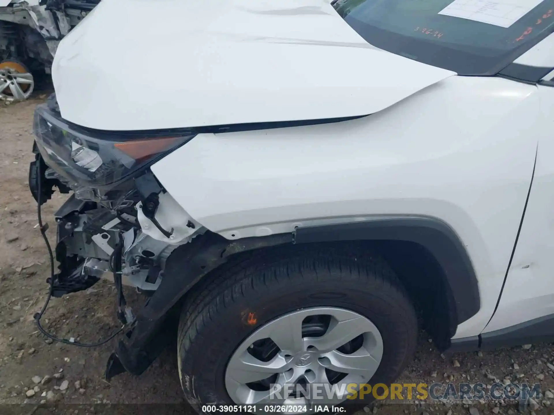 17 Photograph of a damaged car 2T3K1RFV8KW057395 TOYOTA RAV4 2019