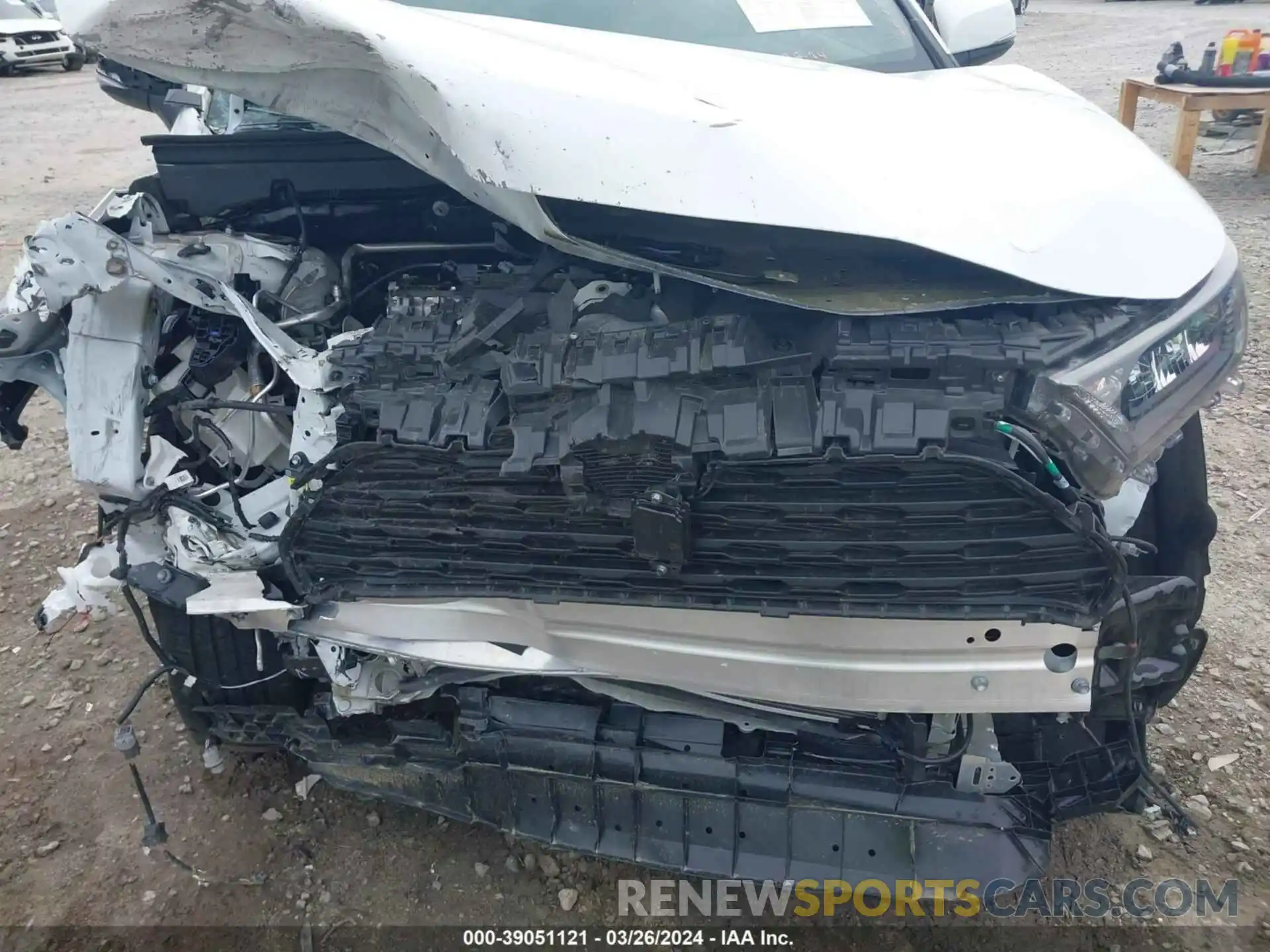 19 Photograph of a damaged car 2T3K1RFV8KW057395 TOYOTA RAV4 2019