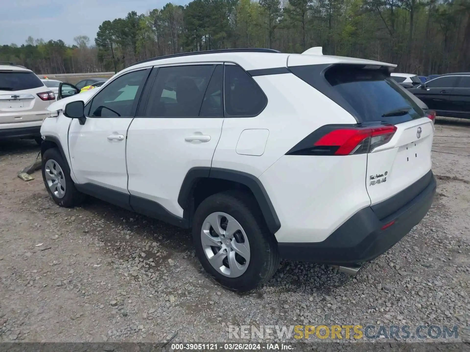 3 Photograph of a damaged car 2T3K1RFV8KW057395 TOYOTA RAV4 2019