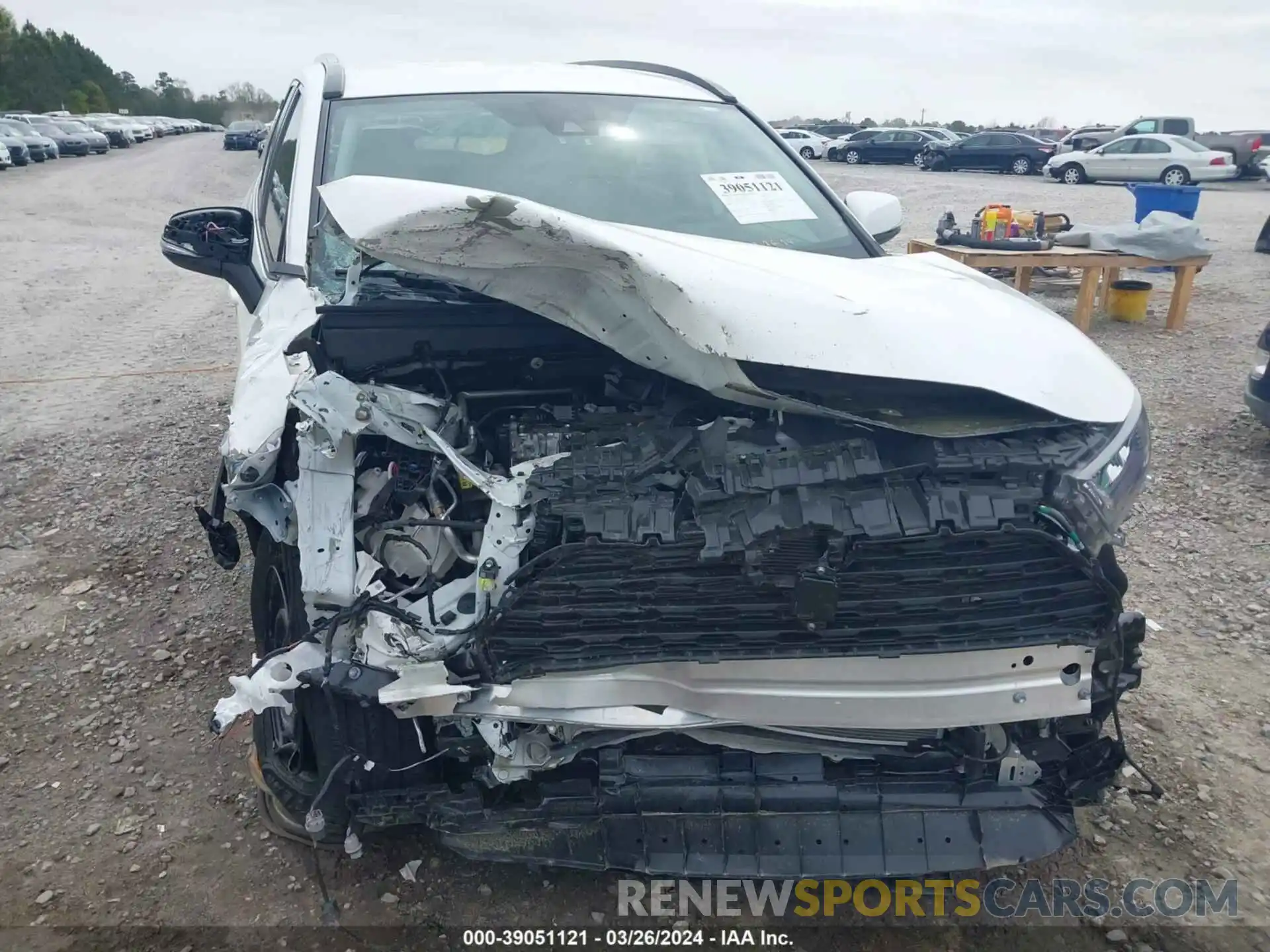 6 Photograph of a damaged car 2T3K1RFV8KW057395 TOYOTA RAV4 2019