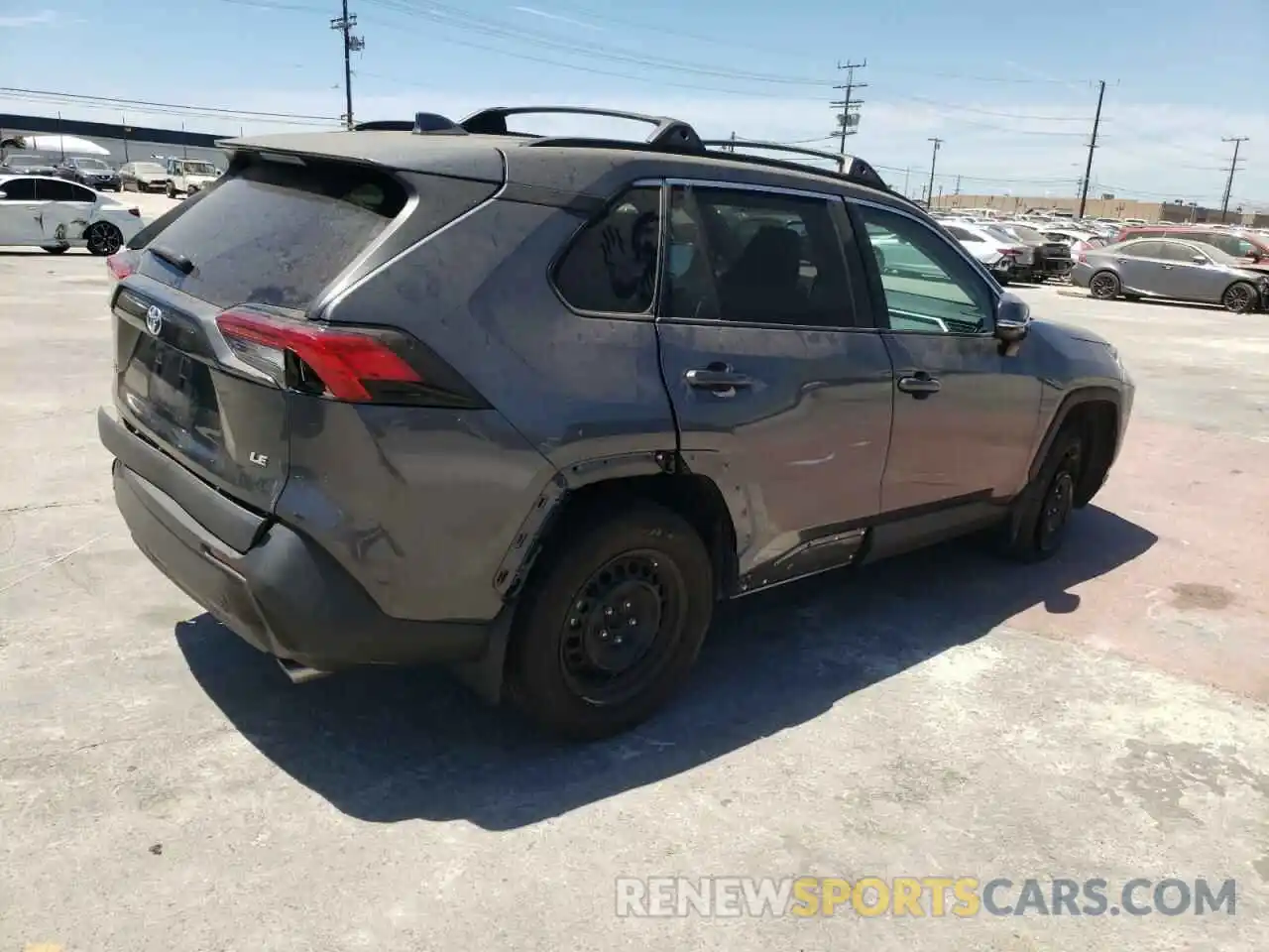 4 Фотография поврежденного автомобиля 2T3K1RFV9KC011804 TOYOTA RAV4 2019