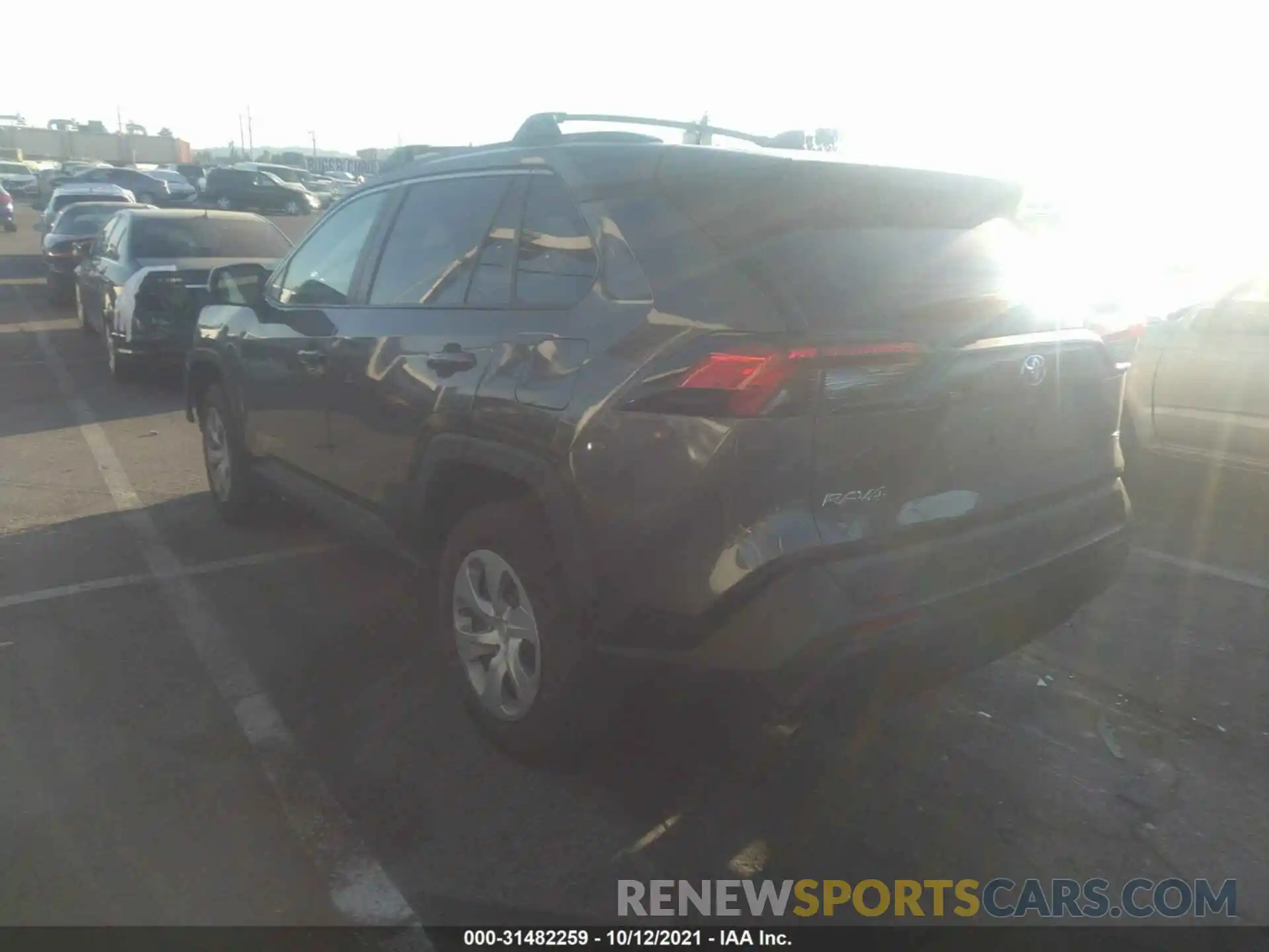 3 Photograph of a damaged car 2T3K1RFV9KC013827 TOYOTA RAV4 2019