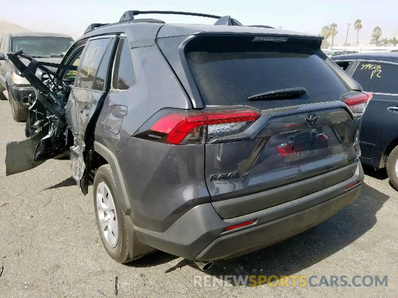 3 Photograph of a damaged car 2T3K1RFV9KW007914 TOYOTA RAV4 2019