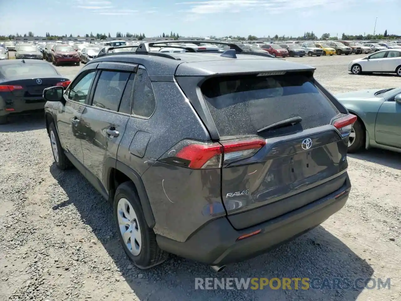 3 Photograph of a damaged car 2T3K1RFV9KW012370 TOYOTA RAV4 2019