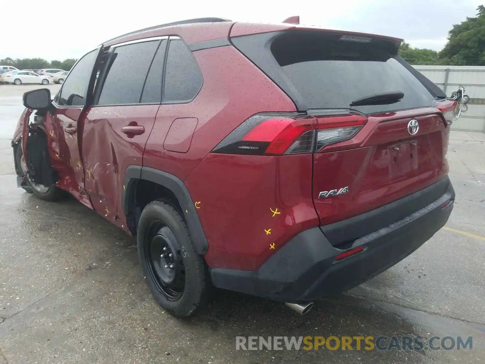 3 Photograph of a damaged car 2T3K1RFV9KW016578 TOYOTA RAV4 2019