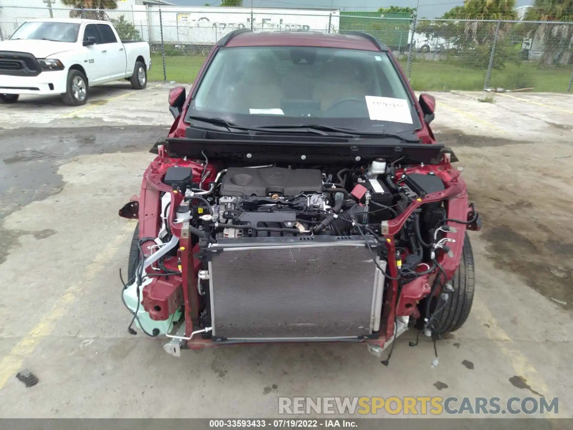 6 Photograph of a damaged car 2T3K1RFV9KW016788 TOYOTA RAV4 2019