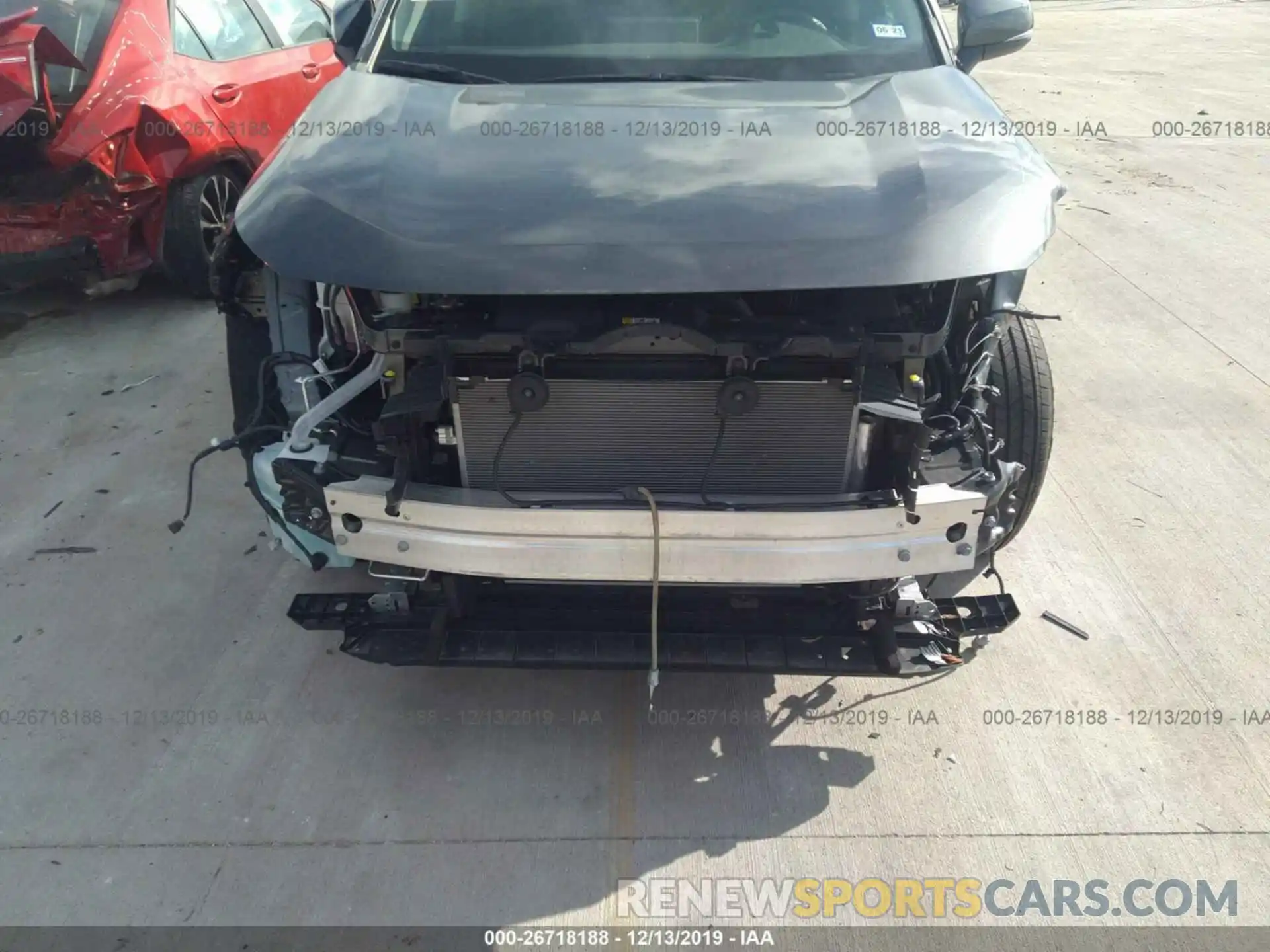 6 Photograph of a damaged car 2T3K1RFV9KW028259 TOYOTA RAV4 2019