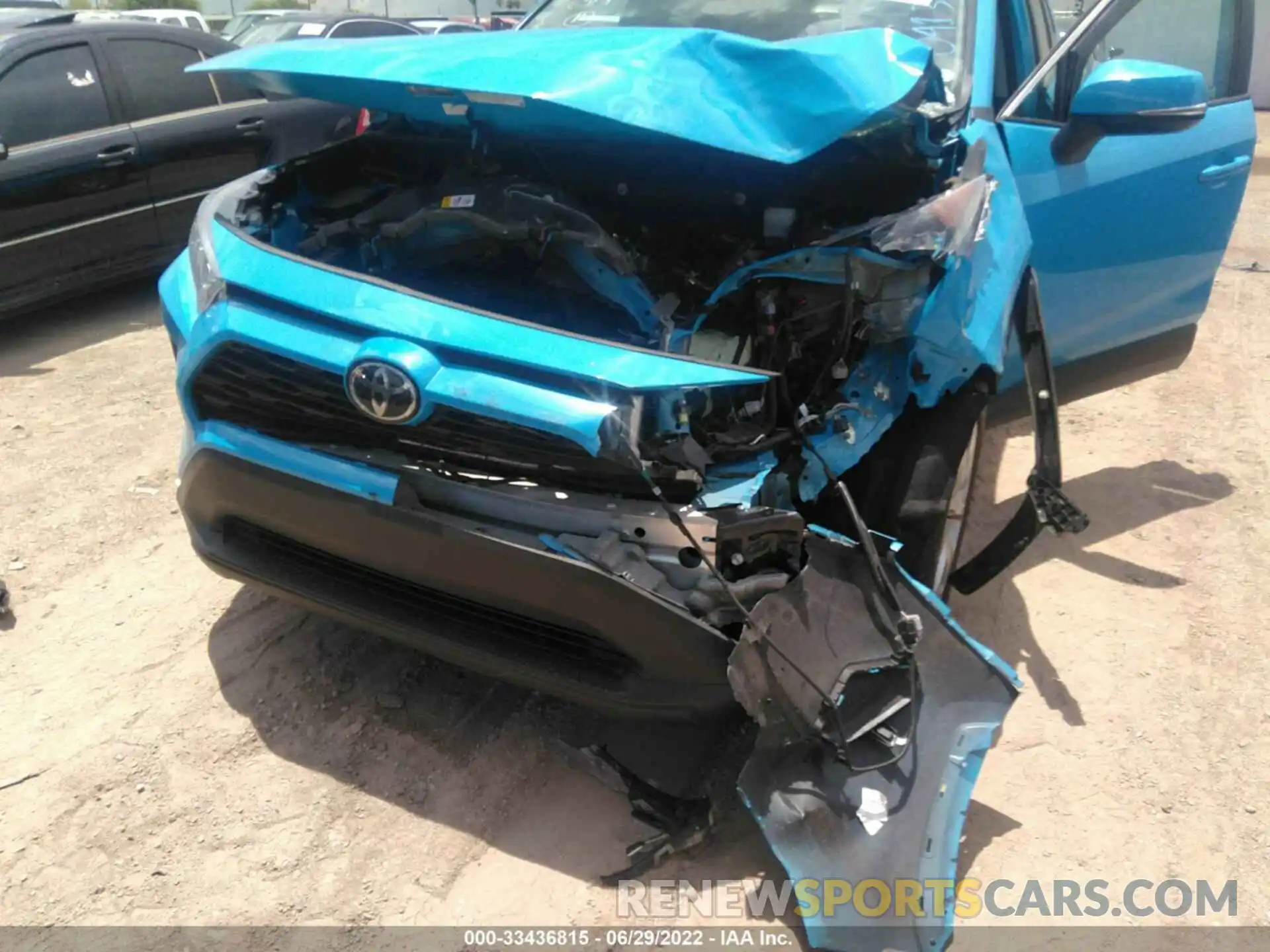 6 Photograph of a damaged car 2T3K1RFV9KW041383 TOYOTA RAV4 2019