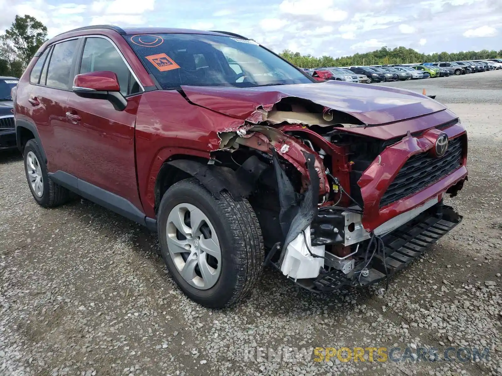 9 Photograph of a damaged car 2T3K1RFVXKC004814 TOYOTA RAV4 2019