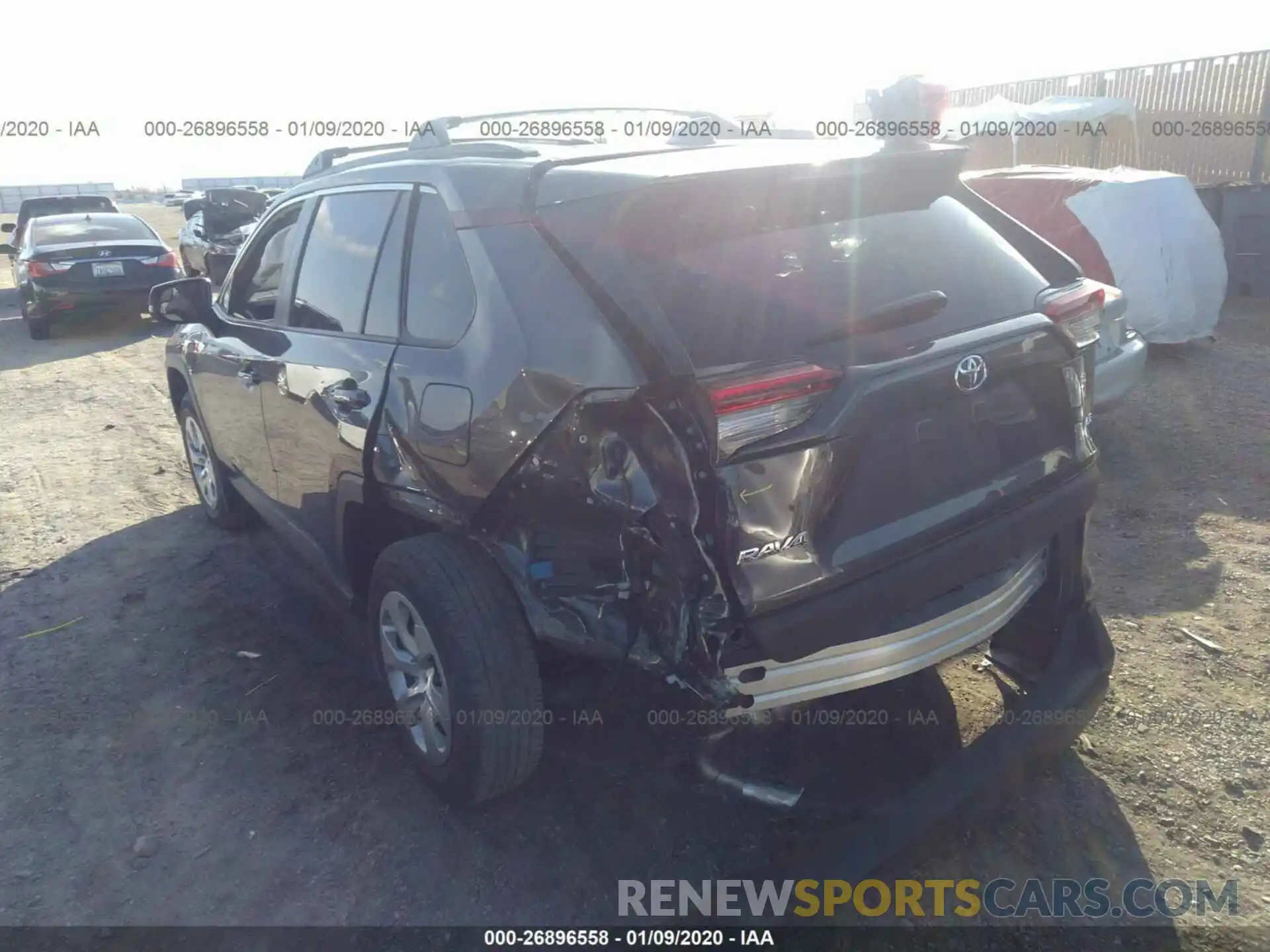 6 Photograph of a damaged car 2T3K1RFVXKC007356 TOYOTA RAV4 2019